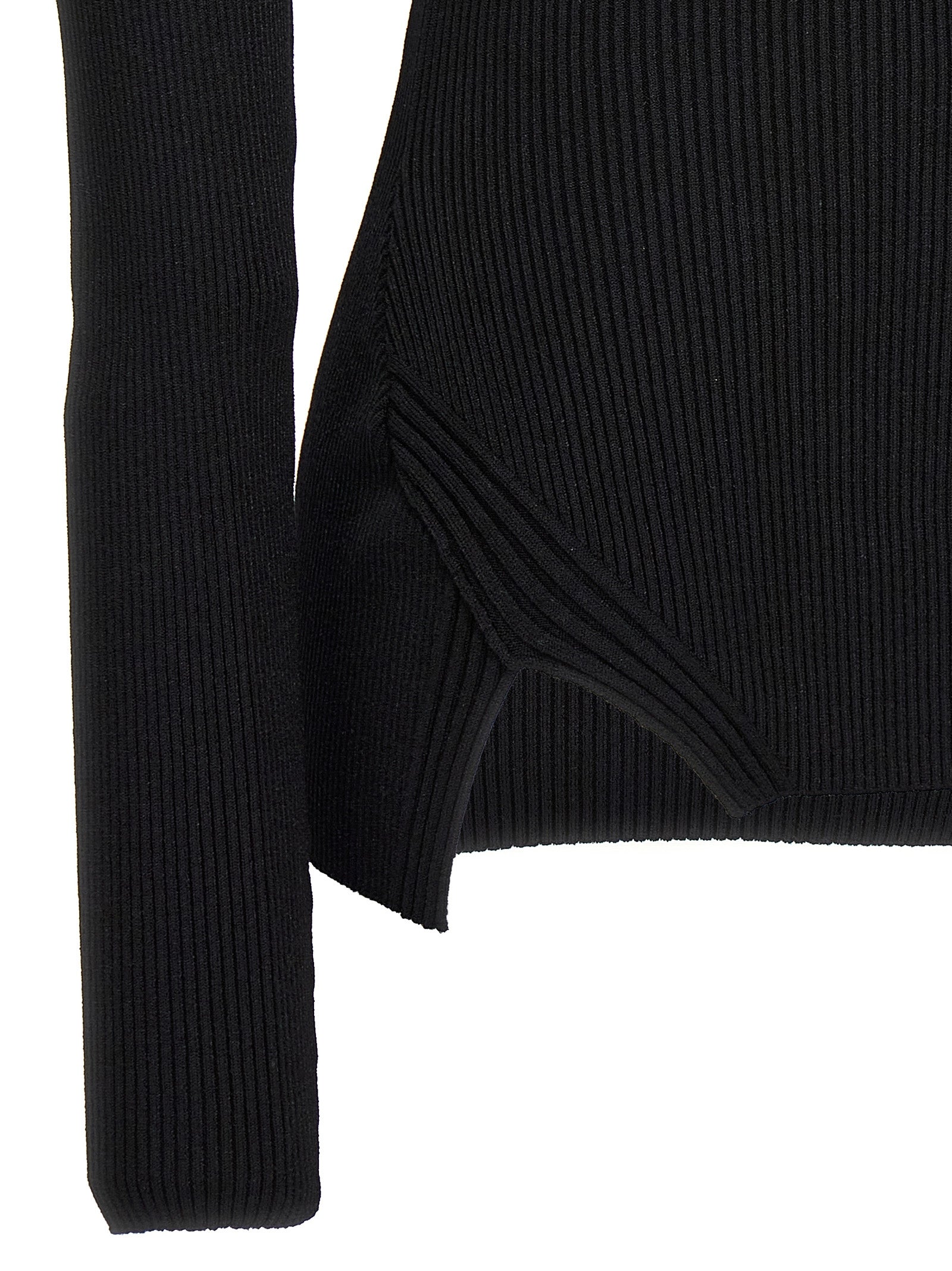 Nensi Dojaka Schwarzer Cardigan aus Viskose