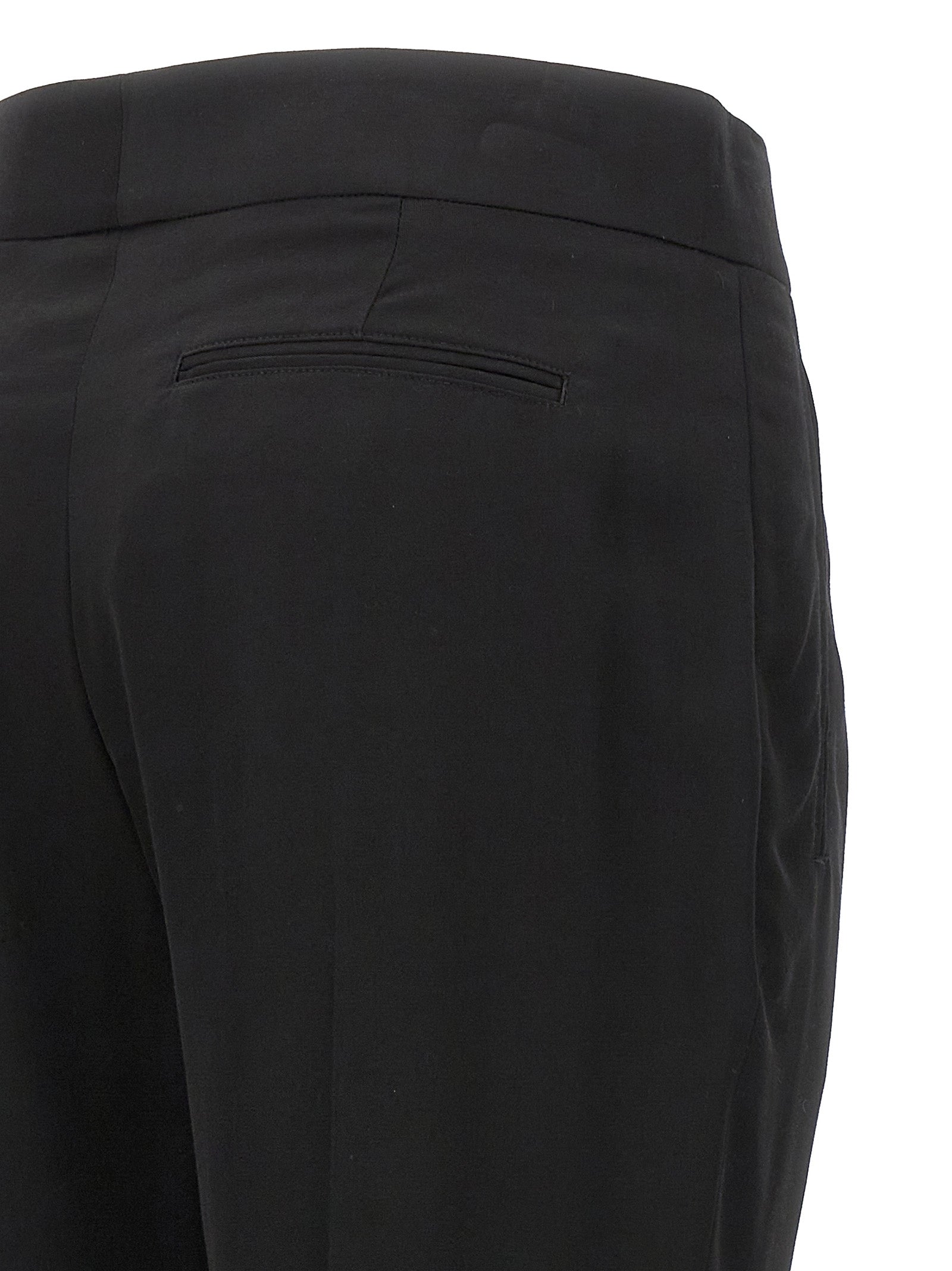 Tom Ford Schwarze Viskose-Anzughose