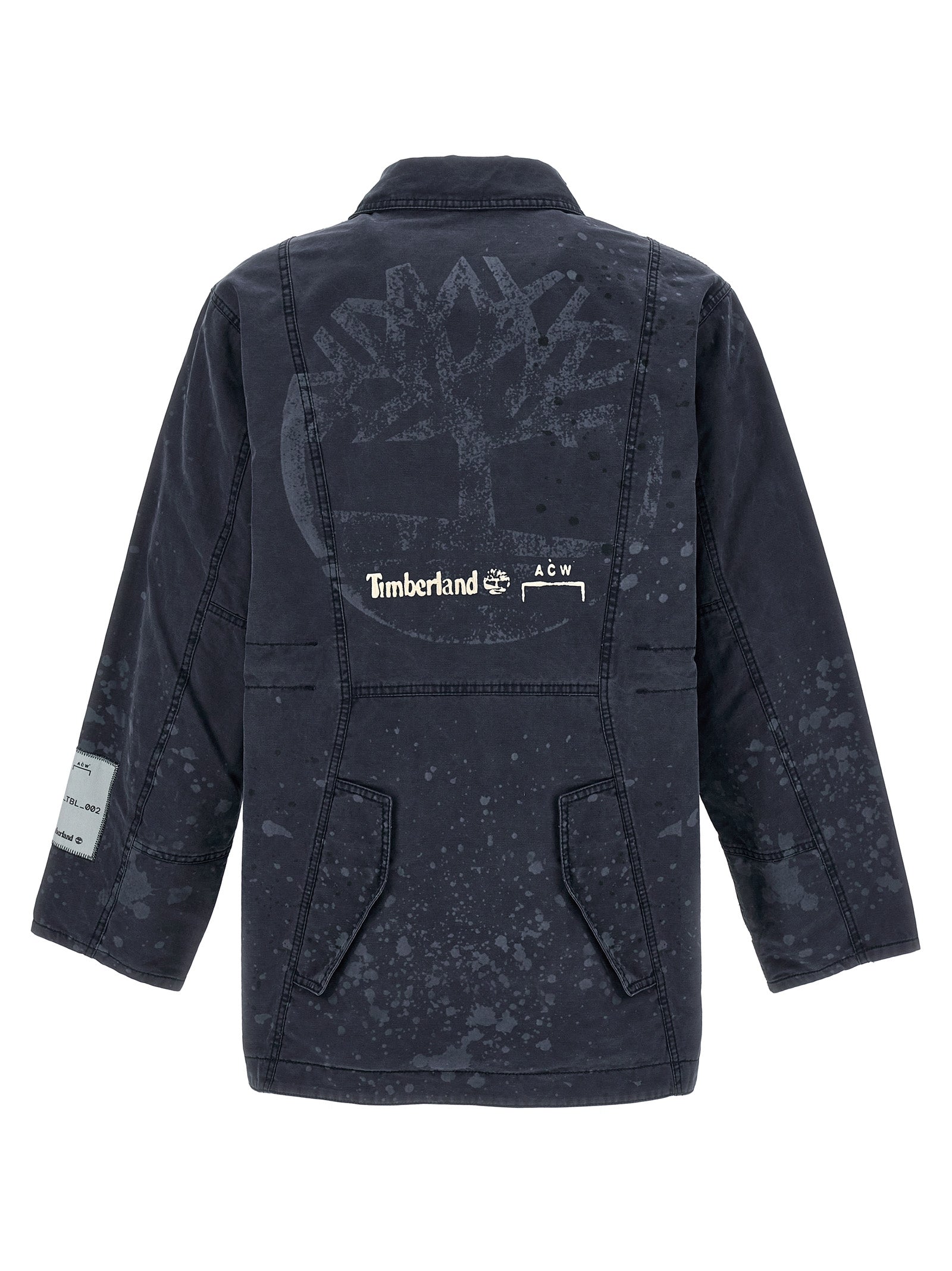 A-COLD-WALL* Blaue Baumwolljacke in voller Länge