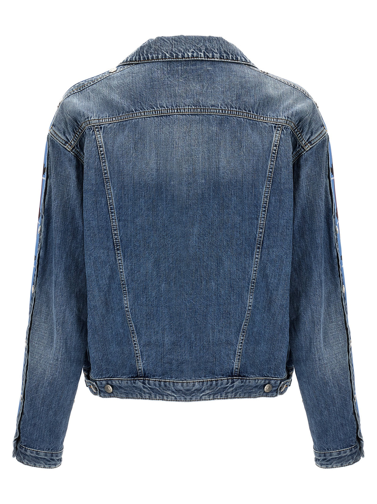 Dsquared² Blaue Jeansjacke aus Baumwolle
