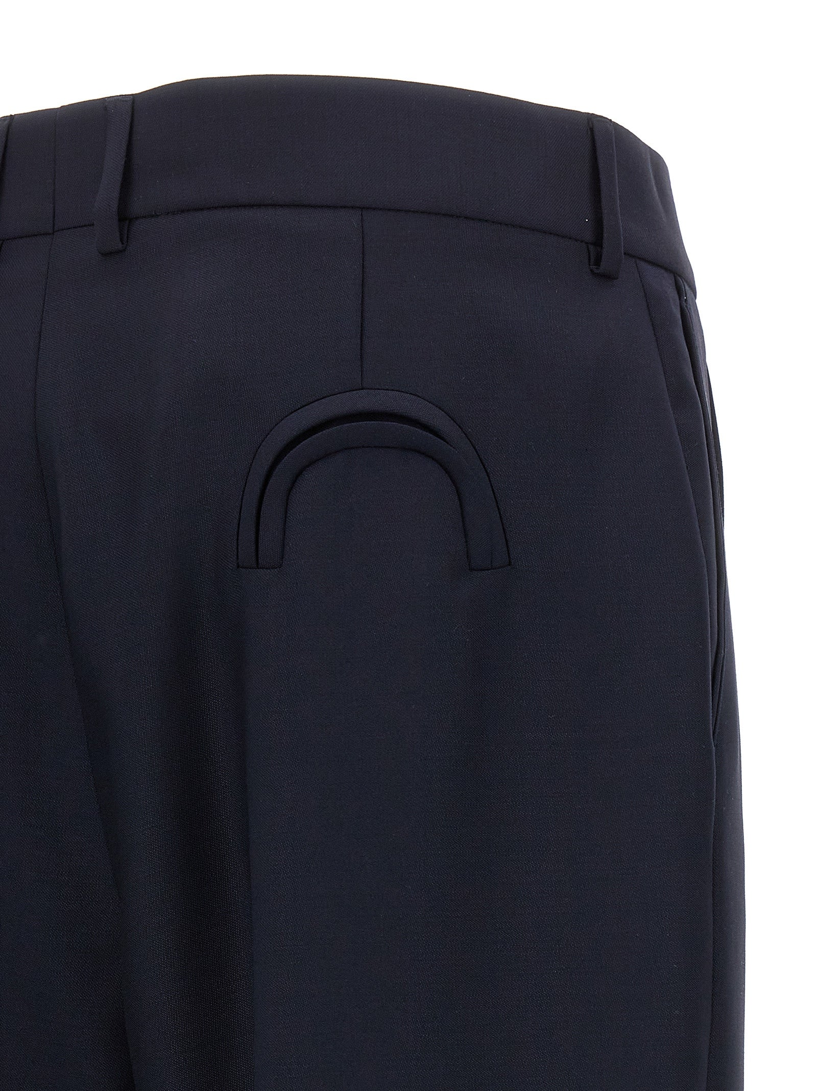 Blazé Milano Blaue Hose aus reiner Schurwolle