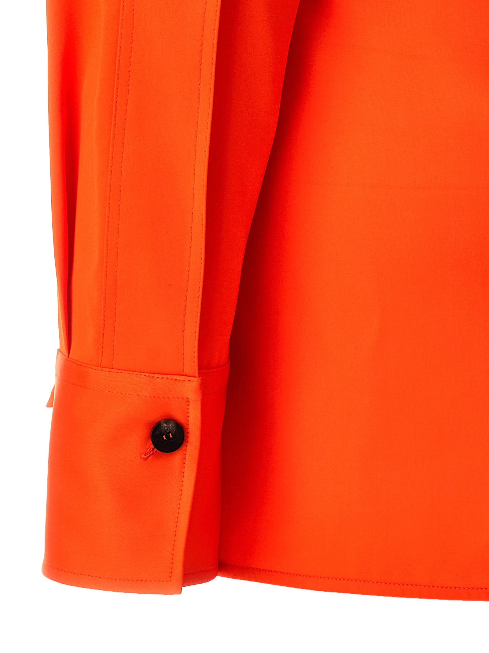 Ferragamo Orange Viskosebluse