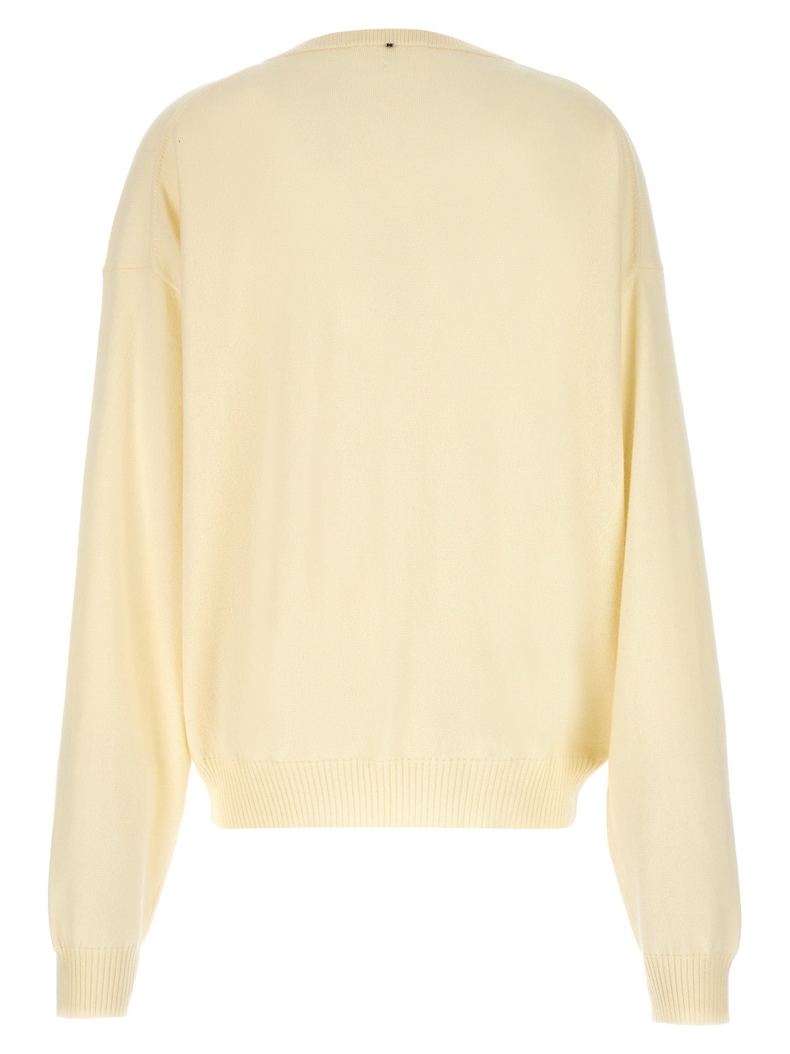 Sportmax Zweifarbige Wollstrickjacke