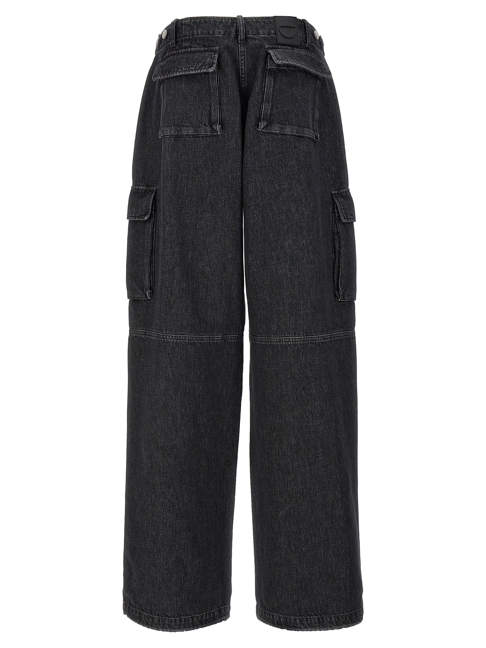 Coperni Schwarze Baumwolljeans Denim
