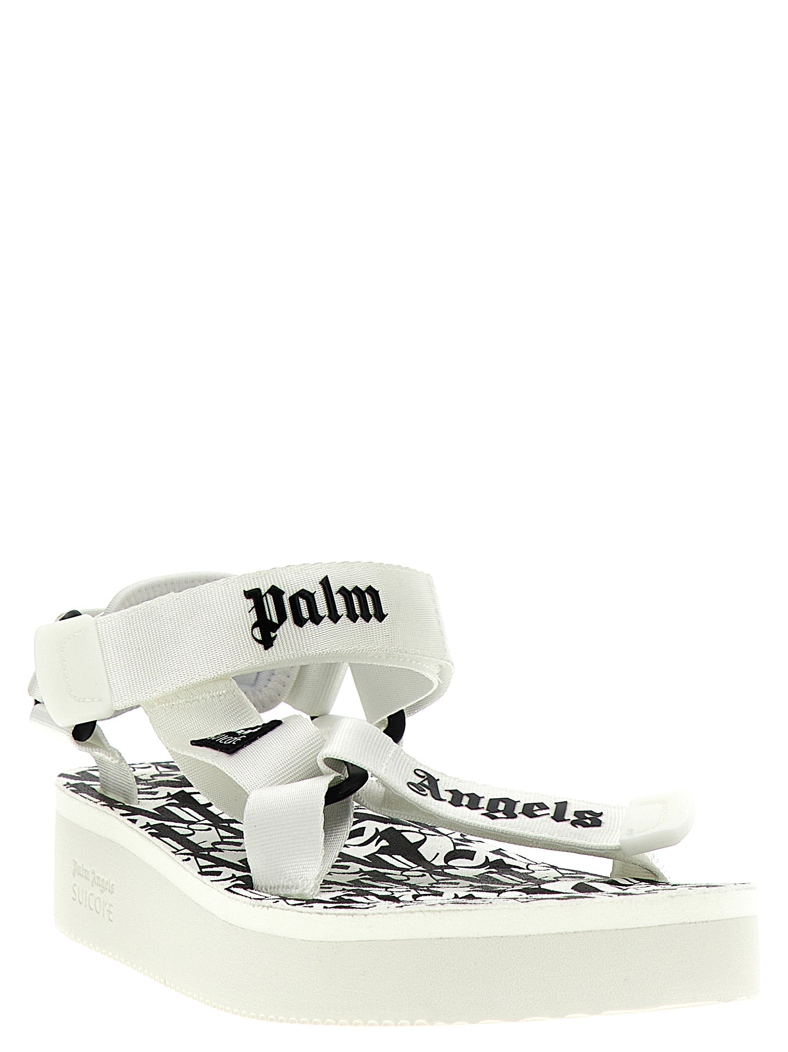 Palm Angels Zweifarbige Polyester-Sandalen