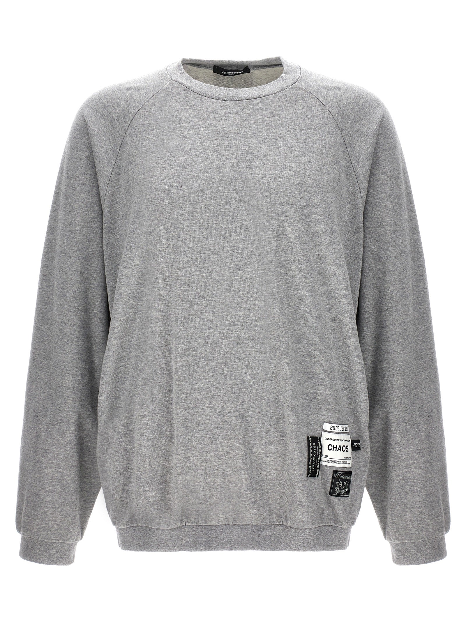 Undercover Grauer Baumwollpullover