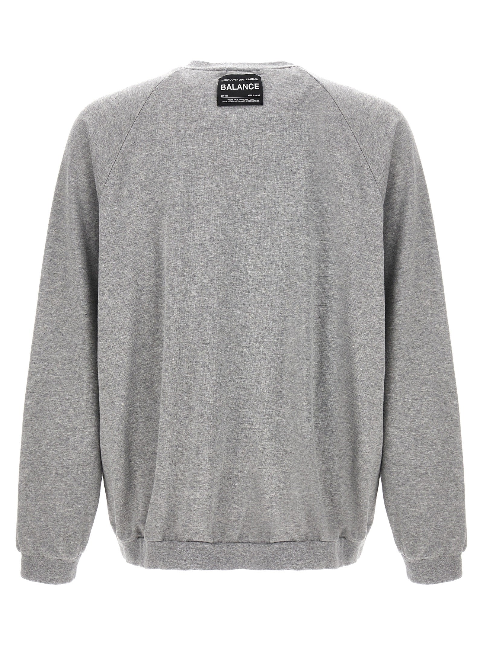 Undercover Grauer Baumwollpullover