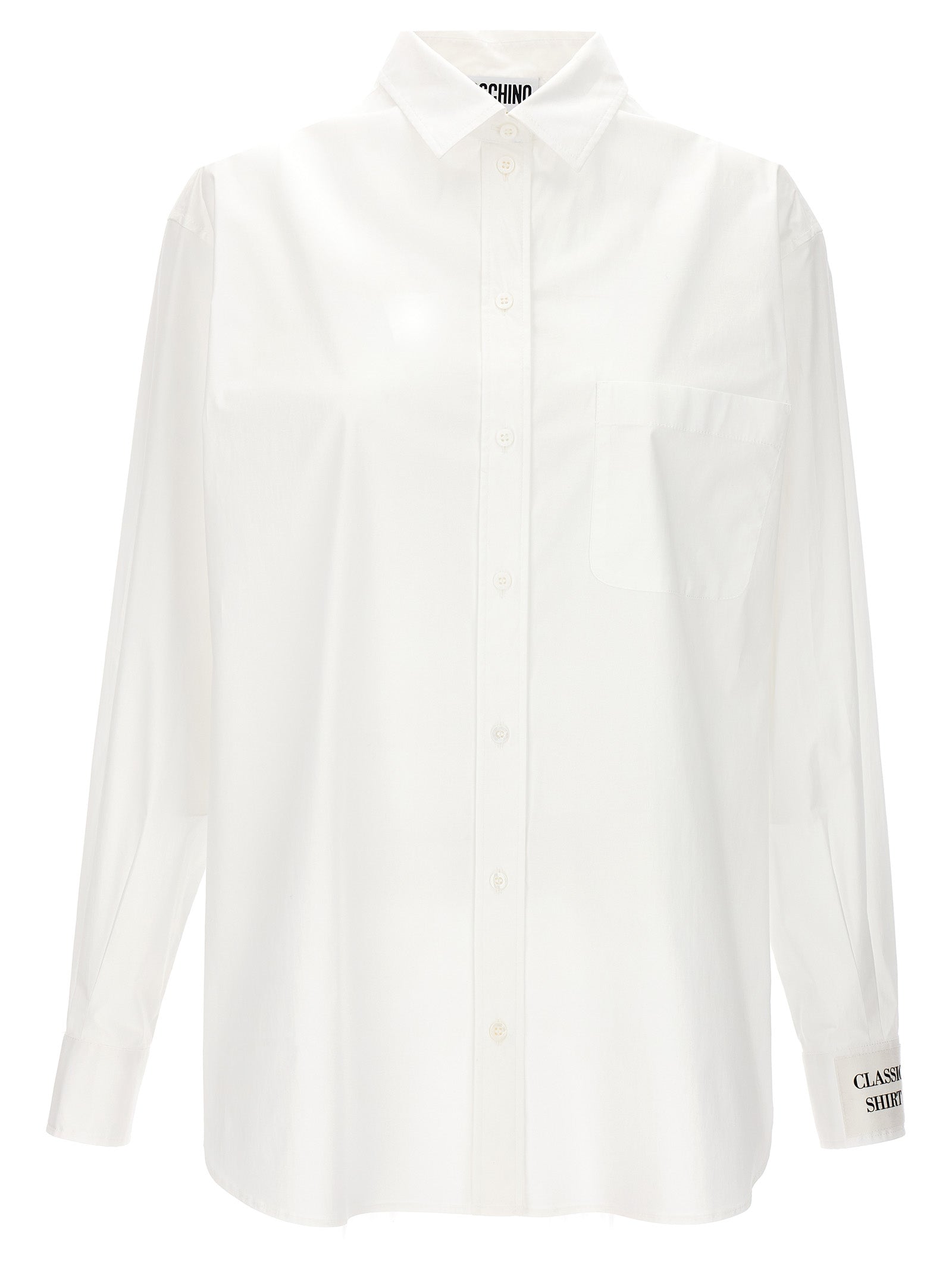 Moschino Weiße Baumwollbluse