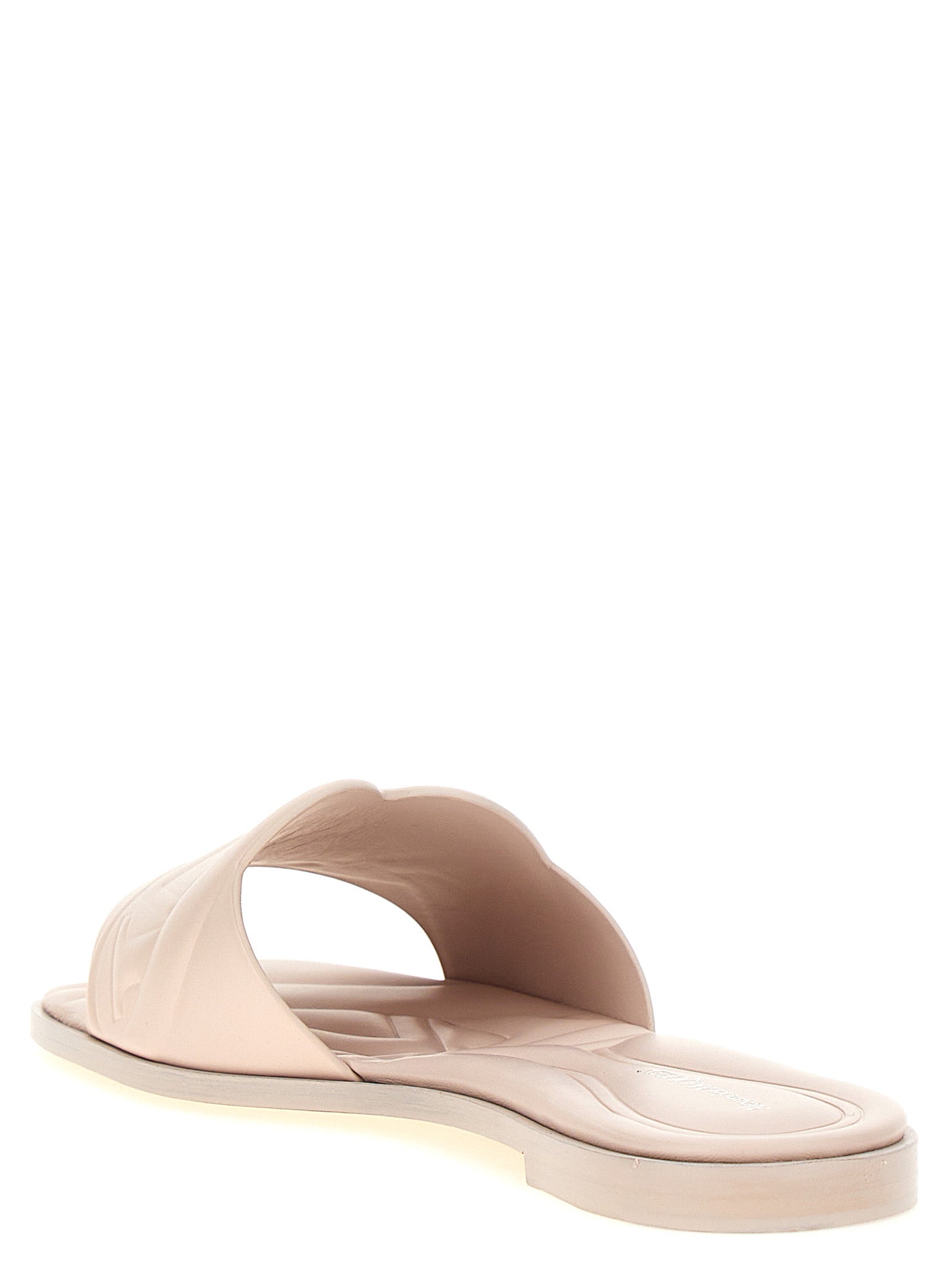 Alexander McQueen Multicolor Kalbsleder-Slipper