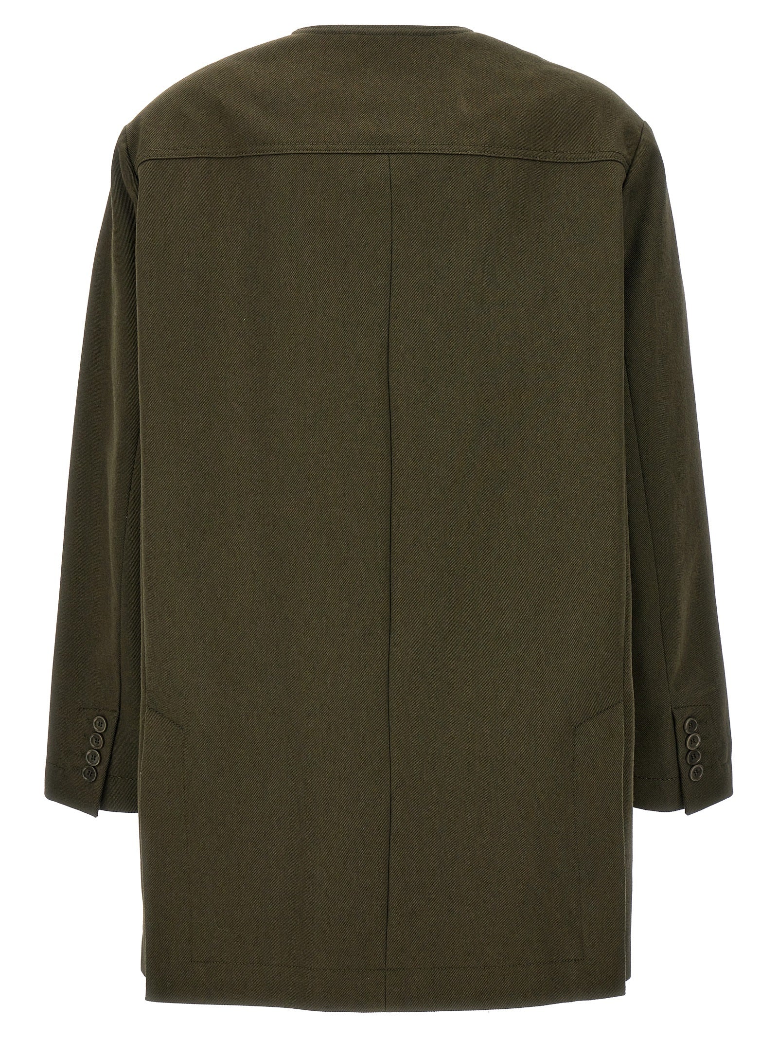 Max Mara Baumwolljacke in Zweifarbenoptik
