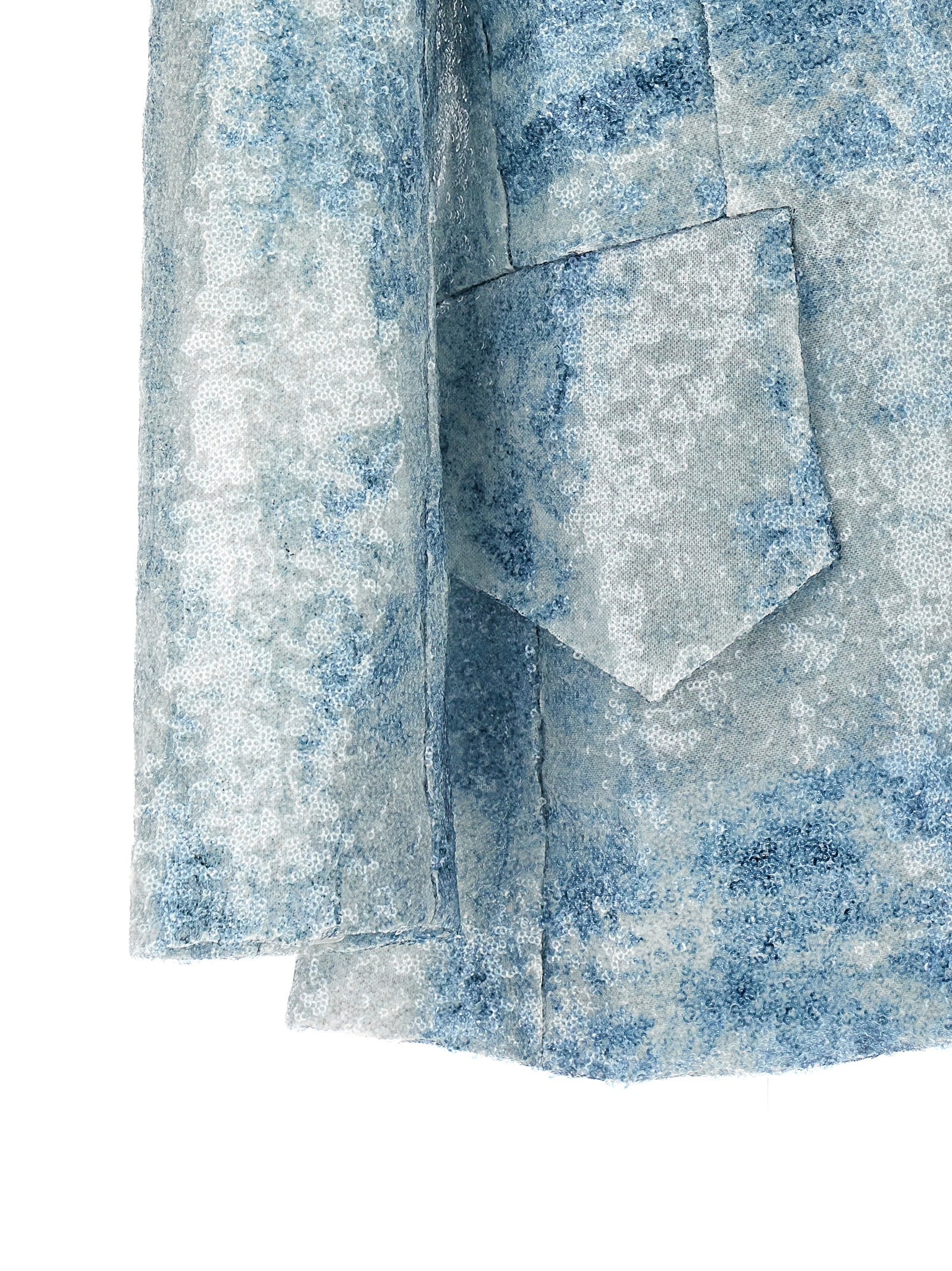 LE TWINS Blauer Blazer aus Polyester