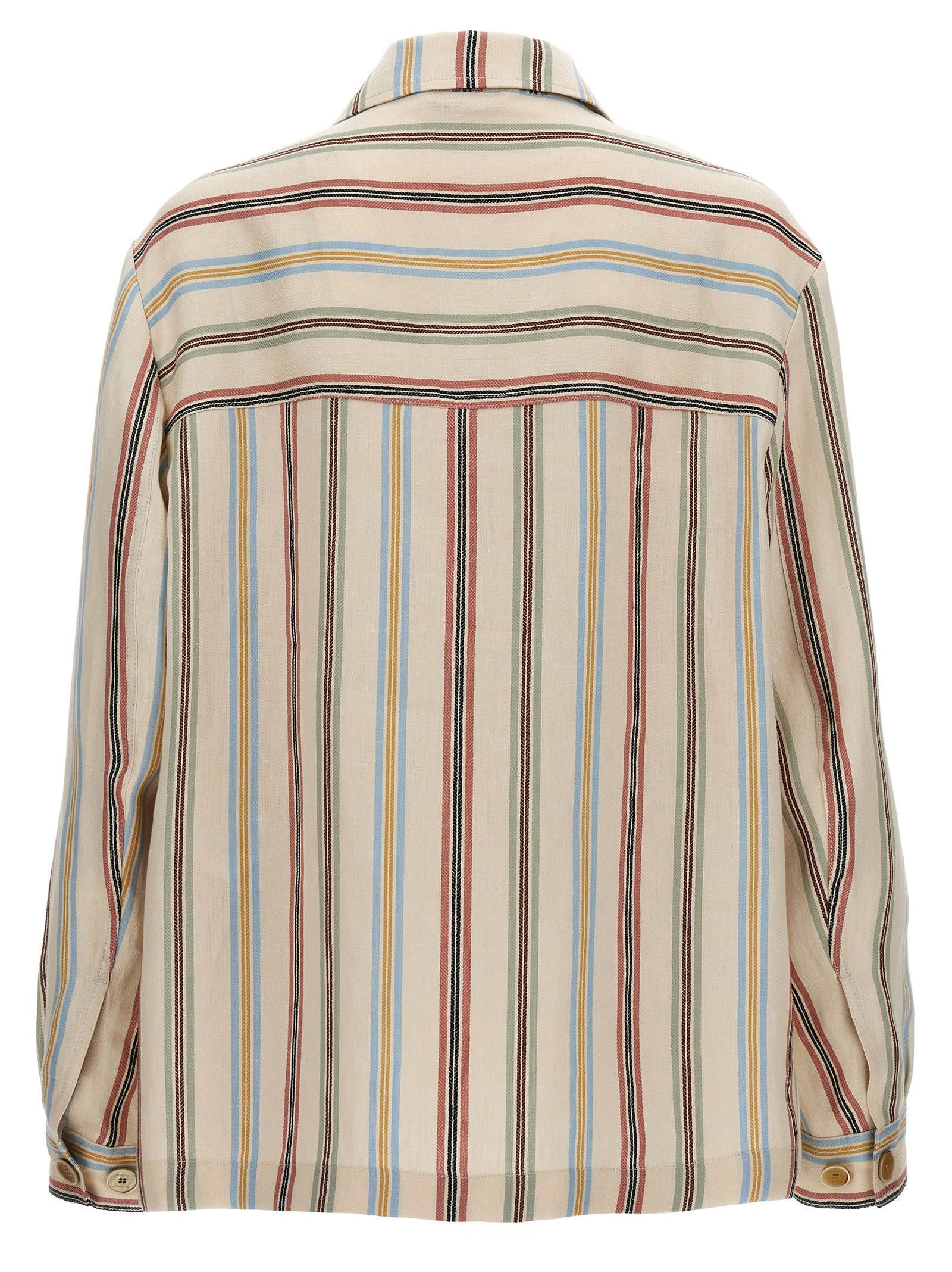 Etro Mehrfarbige Leinenbluse
