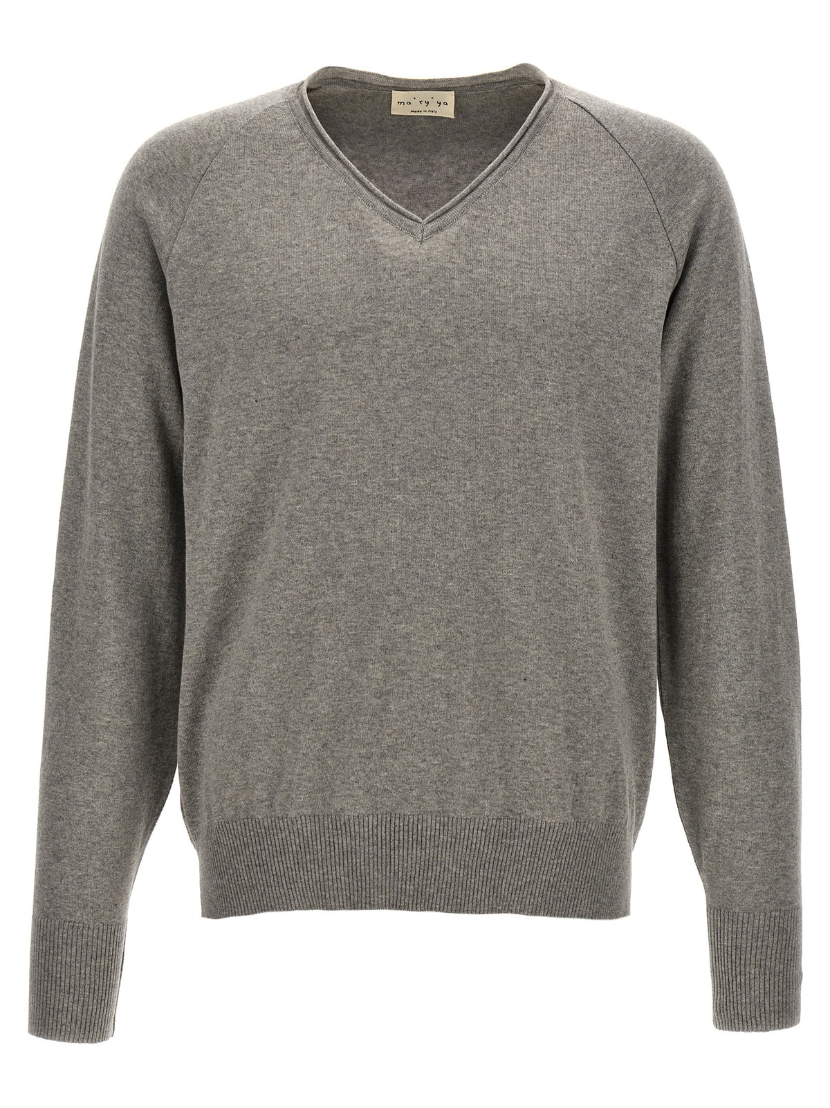 MA'RY'YA Grauer Baumwollcardigan