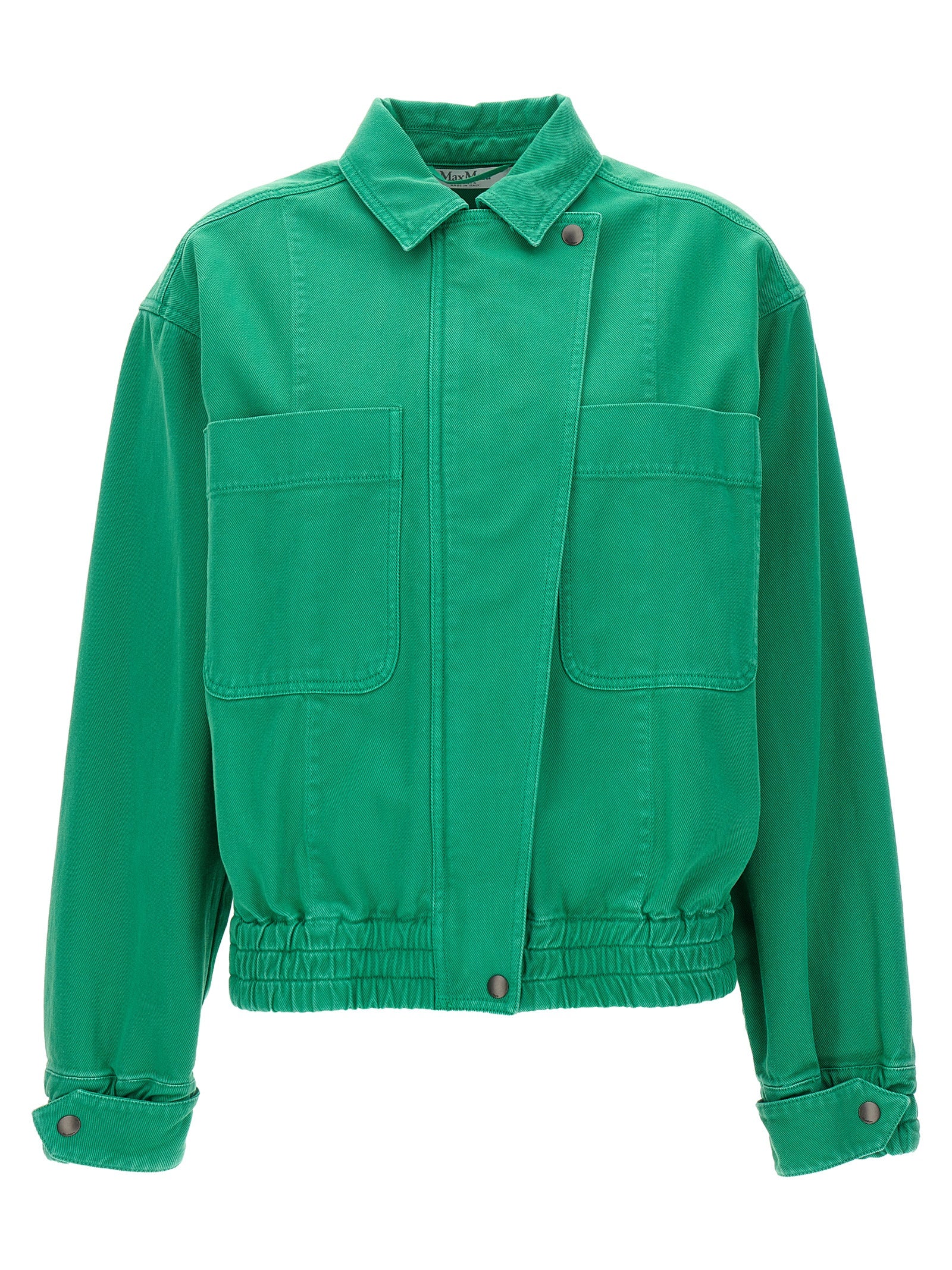 Max Mara Baumwolljacke in Zweifarbenoptik