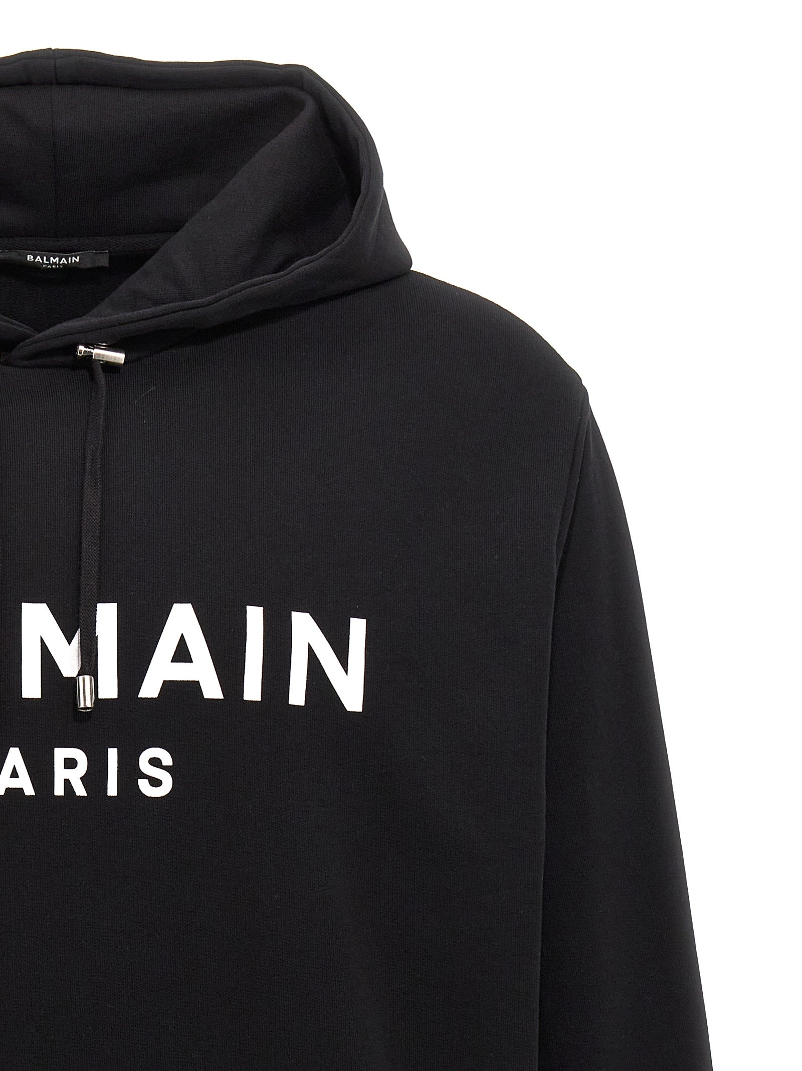 Balmain Zweifarbiger Baumwollpullover