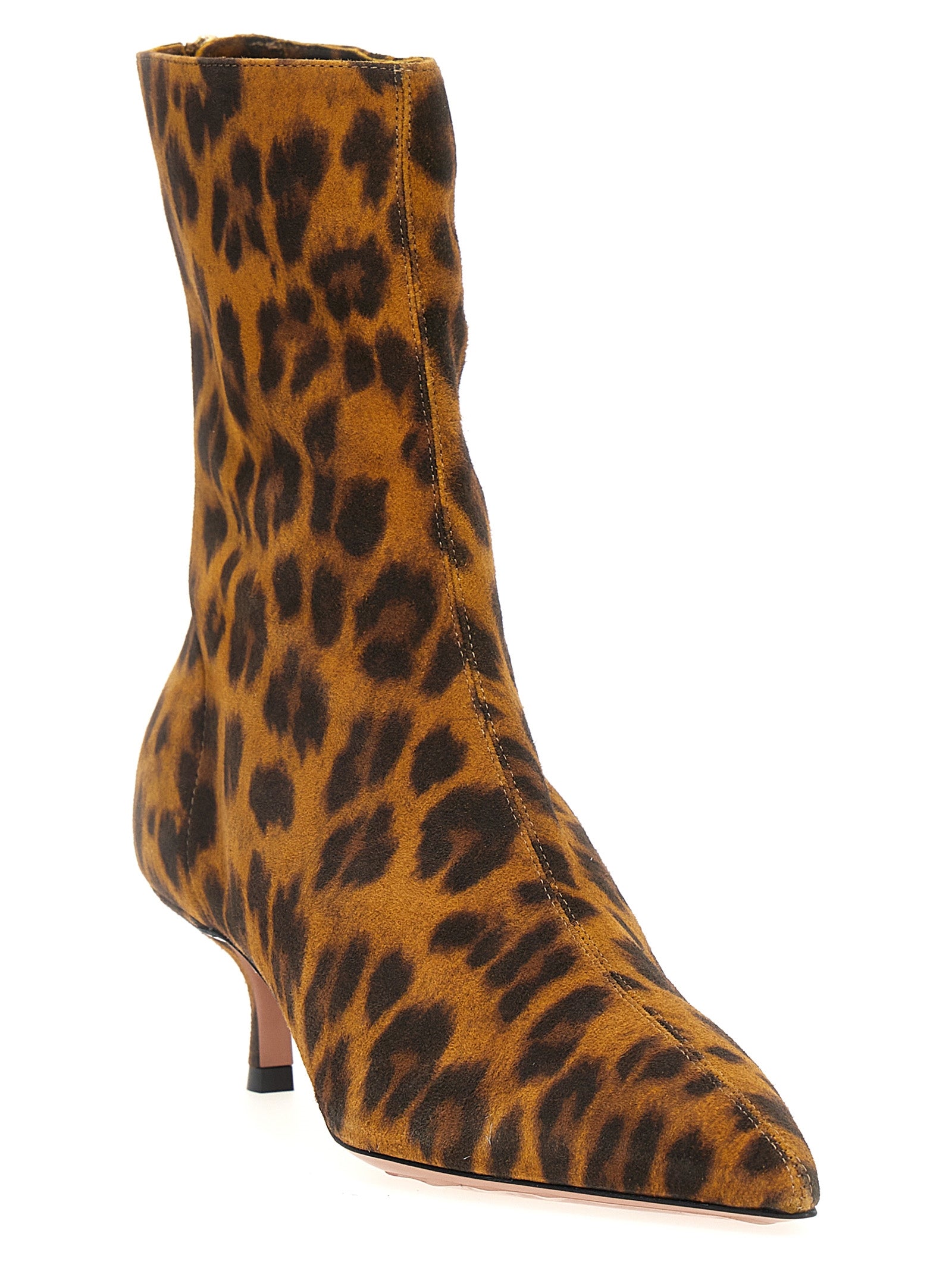 Aquazzura Ankle Boots aus mehrfarbigem Wildleder