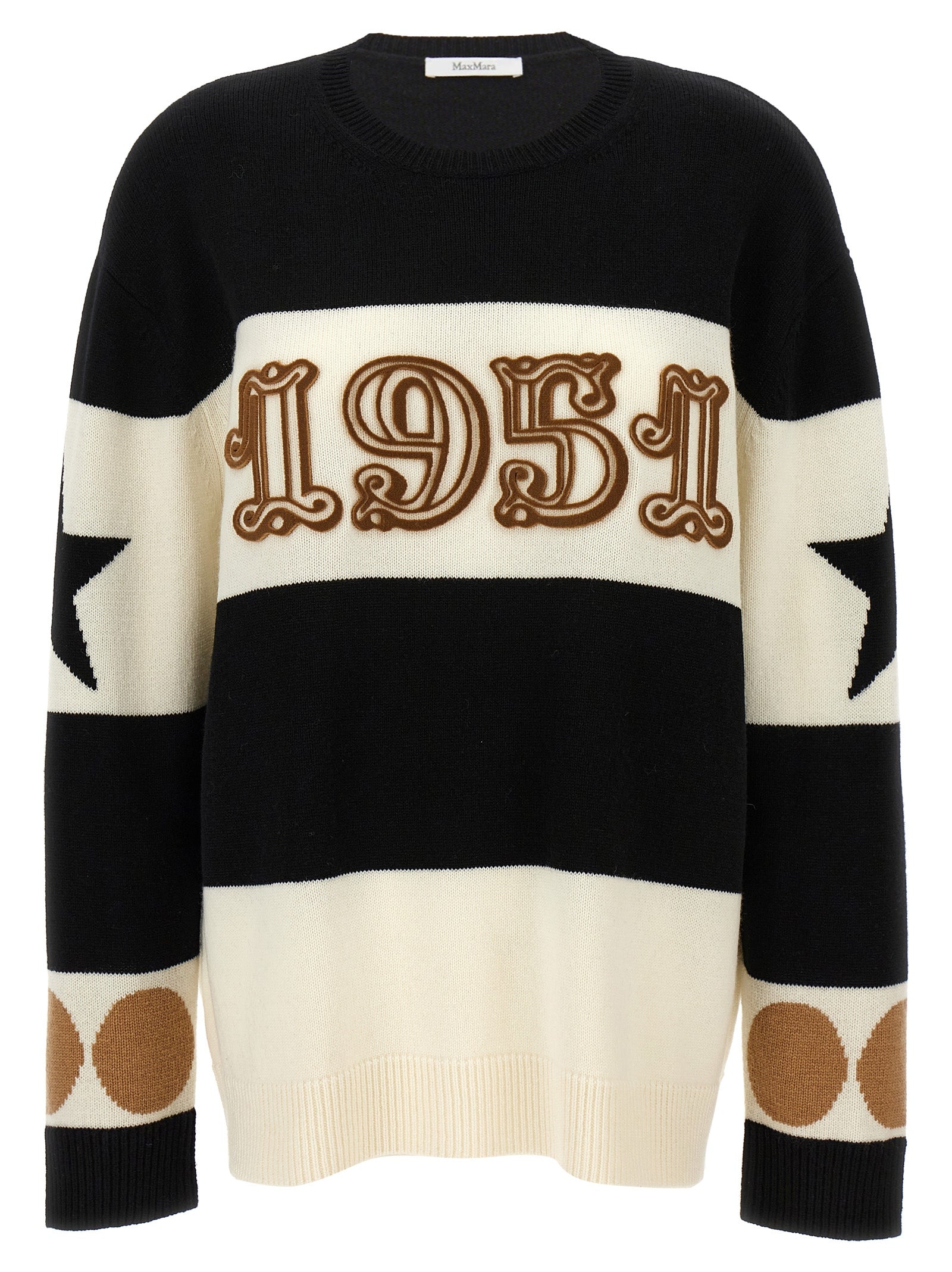 Max Mara Schwarzer Wollcardigan