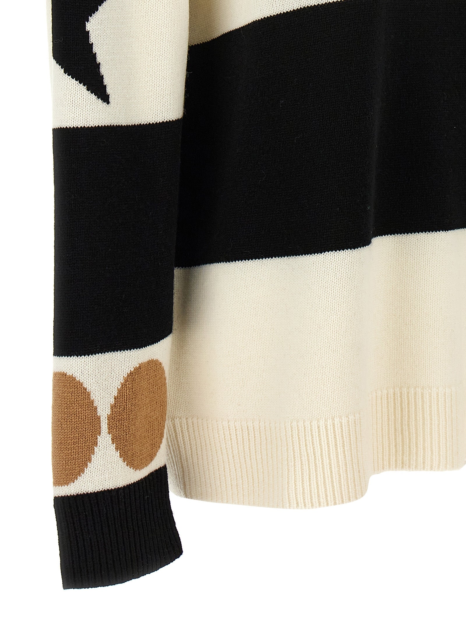 Max Mara Schwarzer Wollcardigan