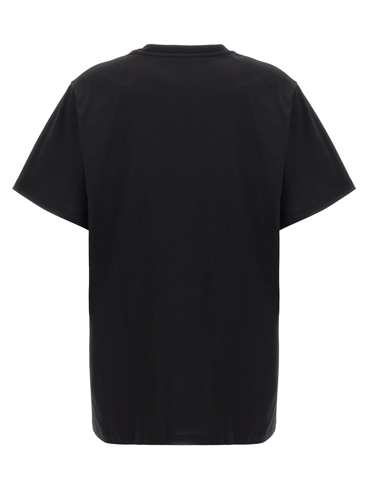 Max Mara Schwarzes Baumwoll-T-Shirt