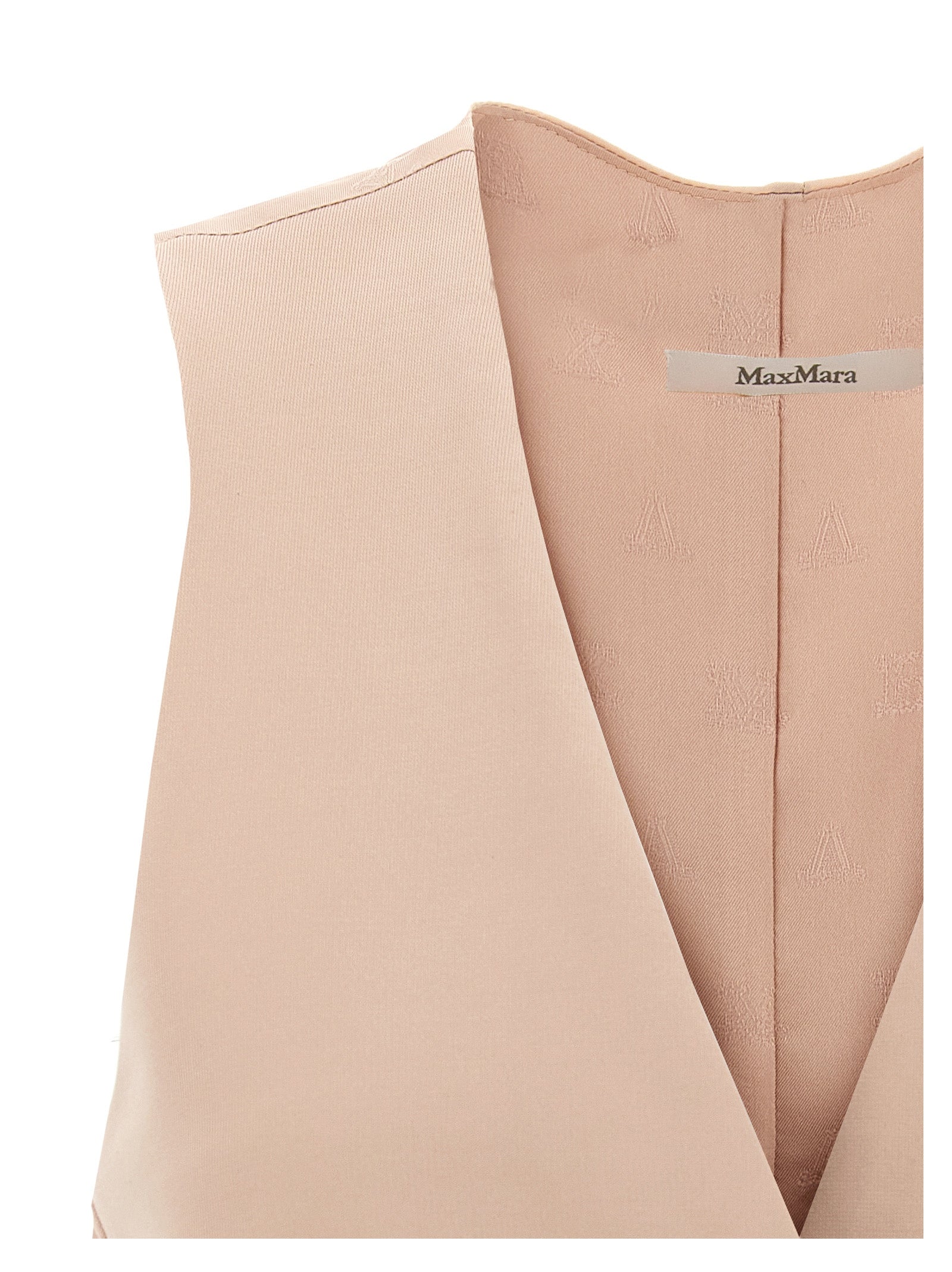 Max Mara Ärmellose Jacke aus mehrfarbigem Acetat