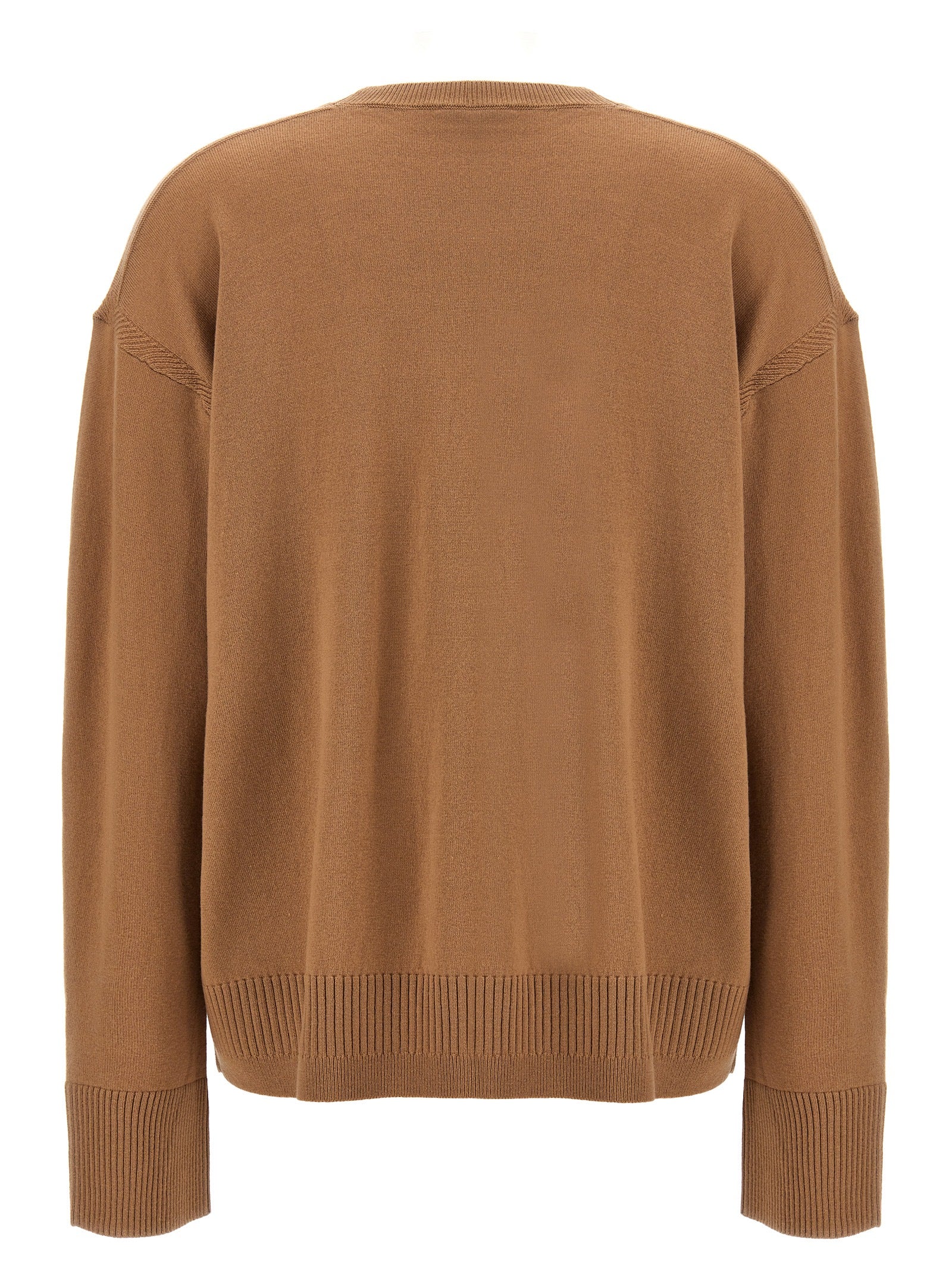 Stella McCartney Beige Wollstrickjacke