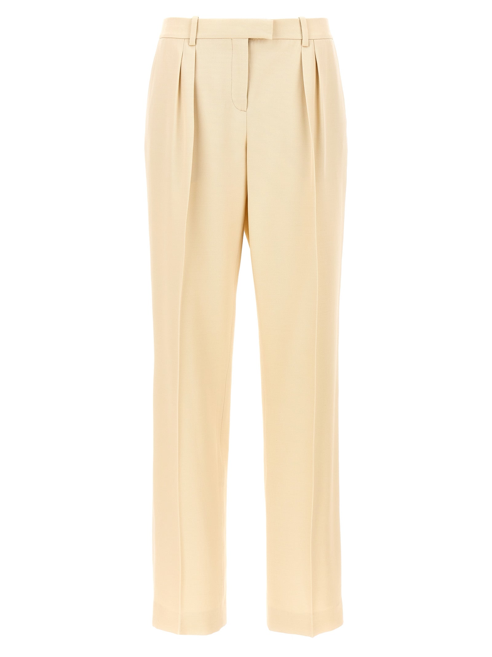 Tom Ford Beige Seiden-Anzughose