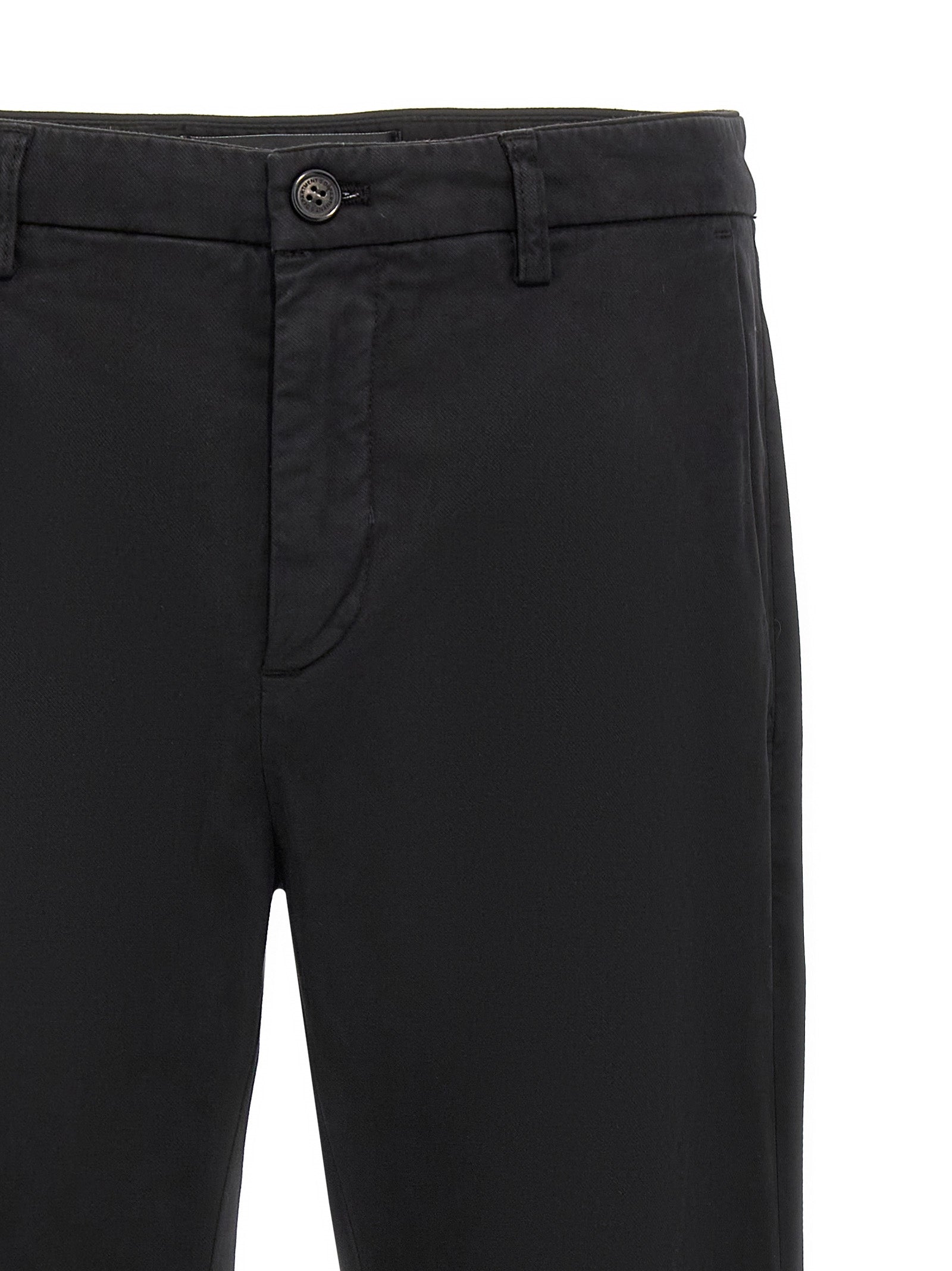Department 5 Schwarze Baumwoll-Freizeithose