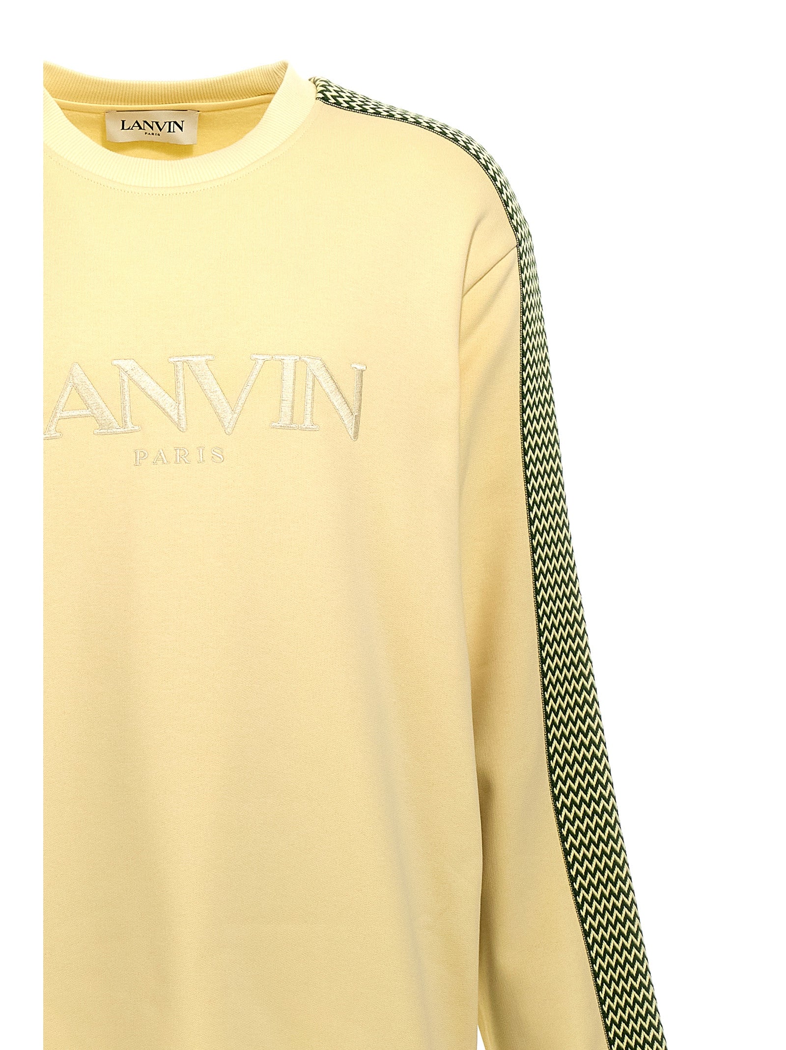 Lanvin Zweifarbiger Baumwollpullover