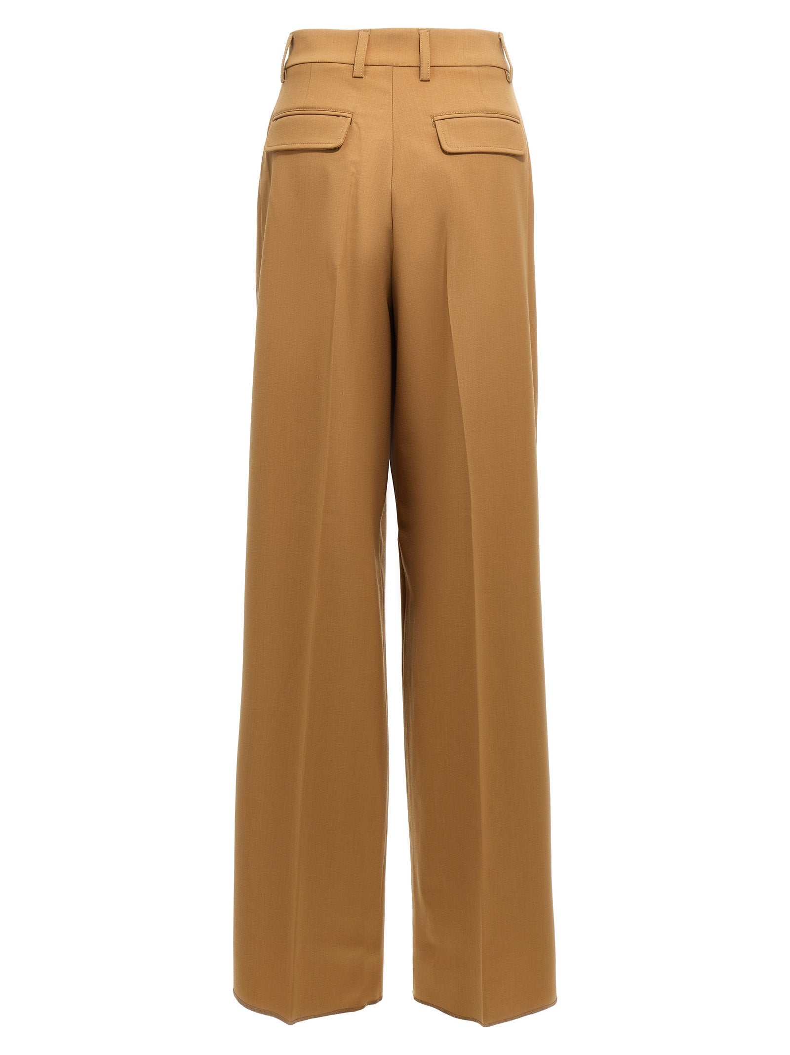 THELATEST Braune Hose aus Polyester