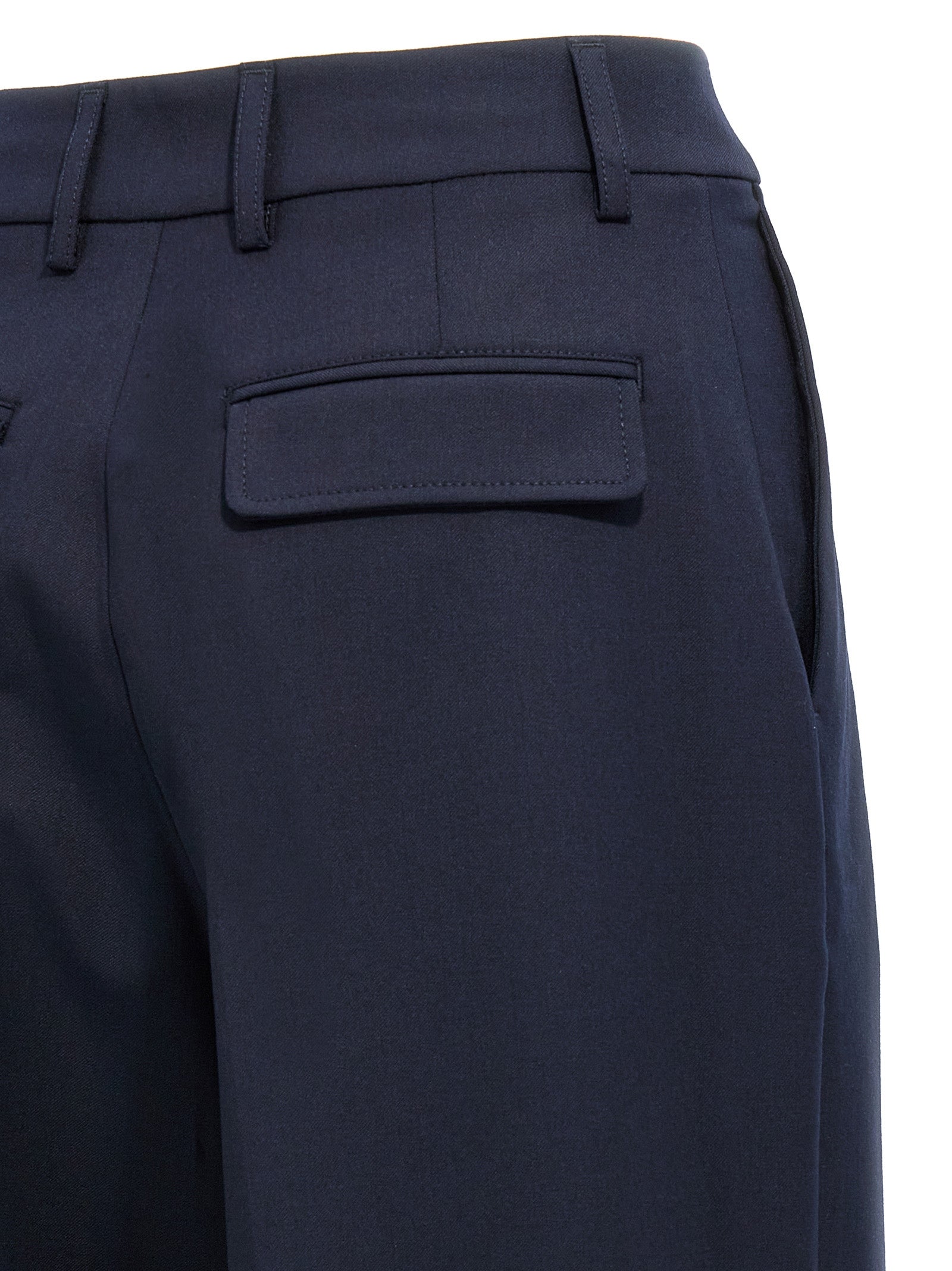 THELATEST Blaue Freizeithose aus Polyester