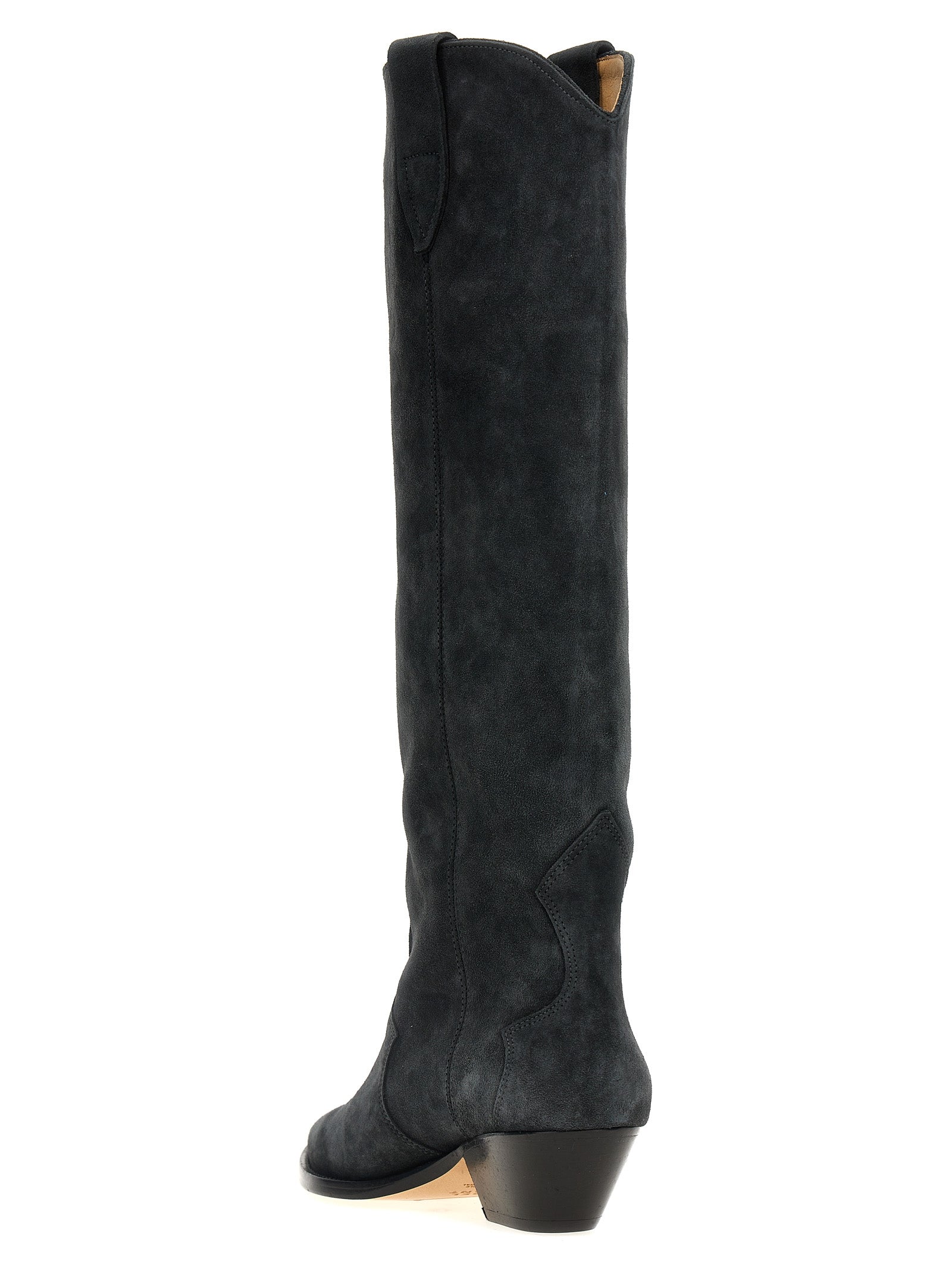 Isabel Marant Schwarze Chelsea Boots aus Kalbsleder