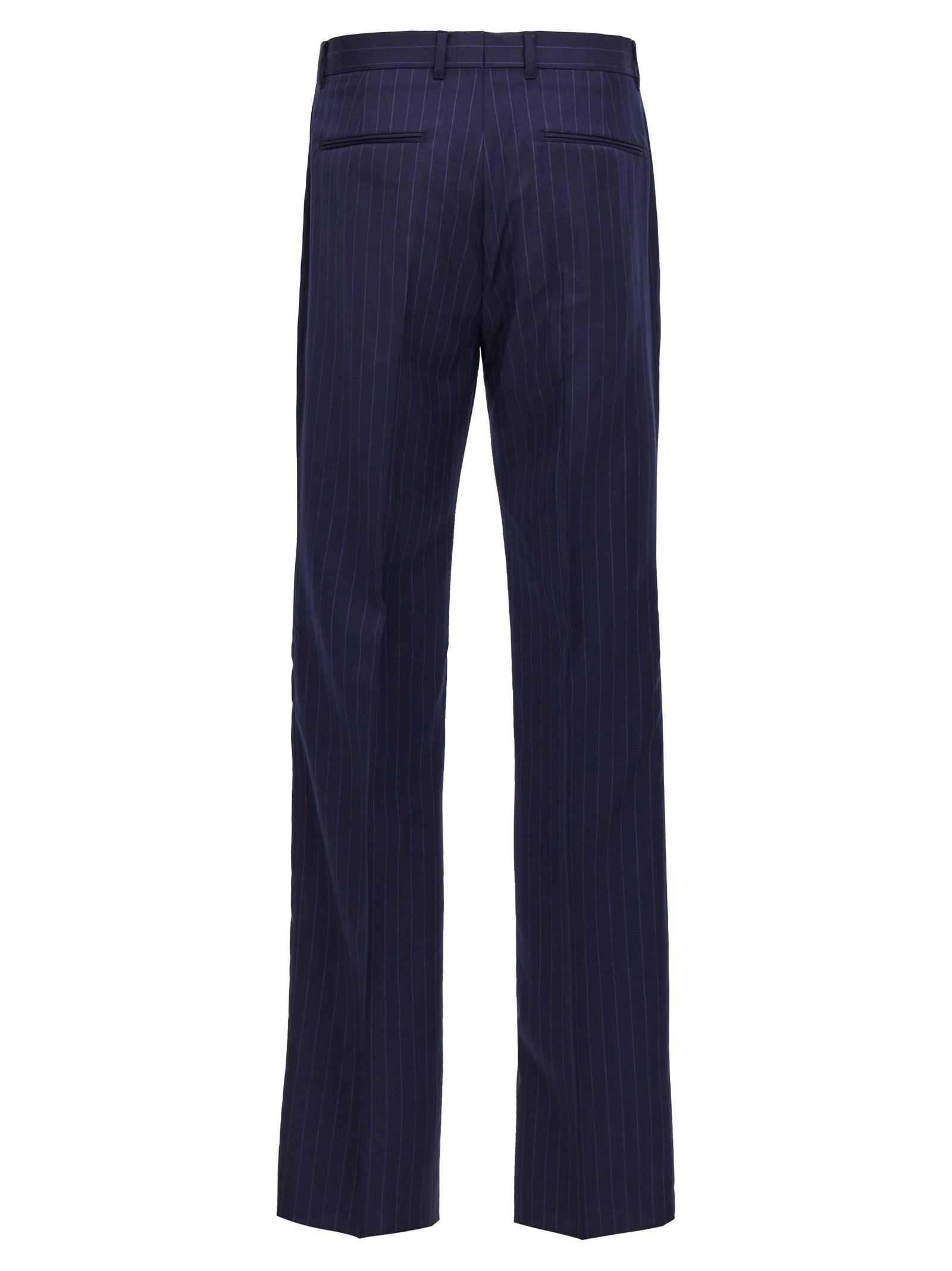 Givenchy Elegante blaue Woll-Hose
