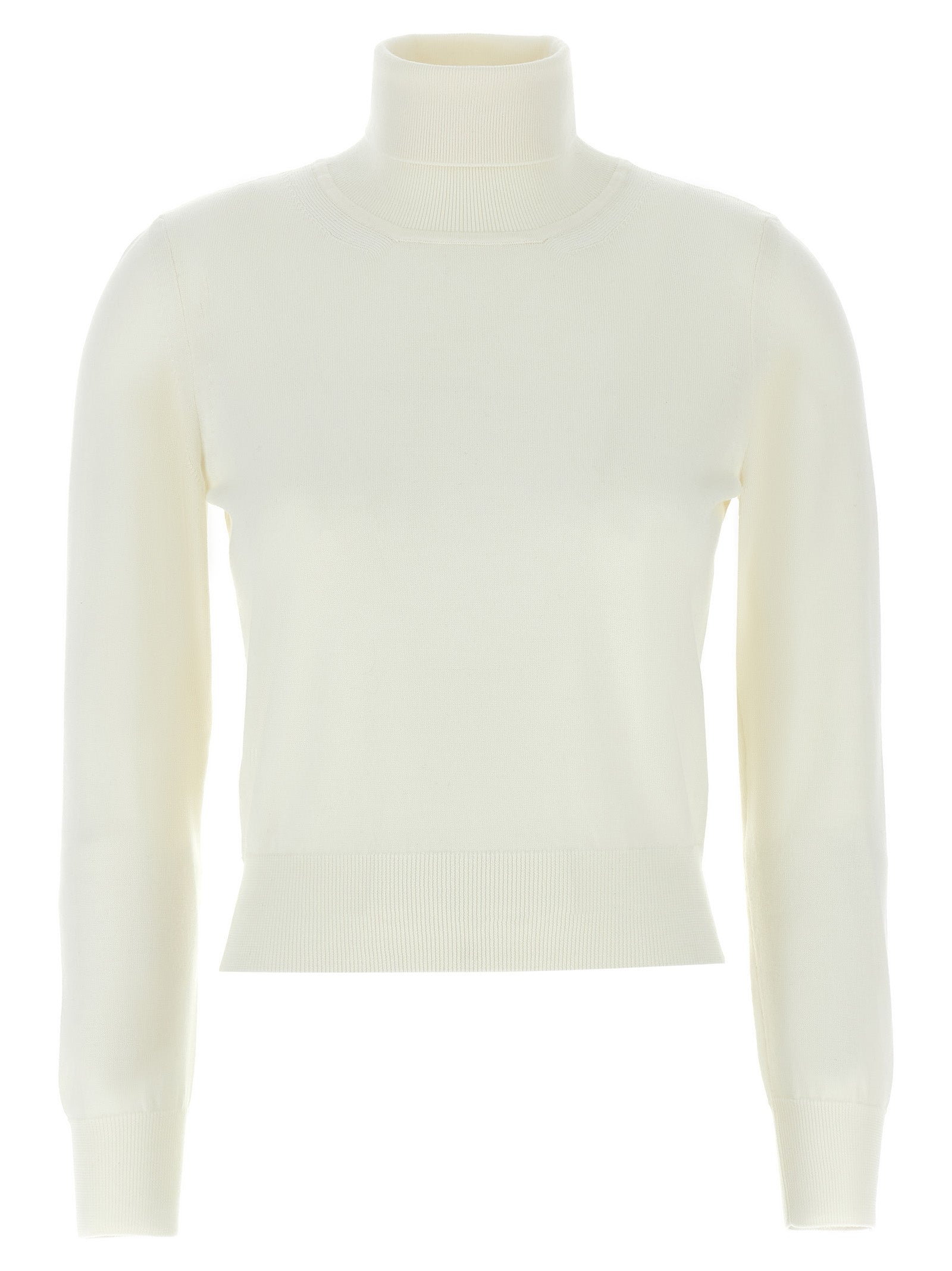 ANTONINO VALENTI Cardigan aus weißer Merinowolle