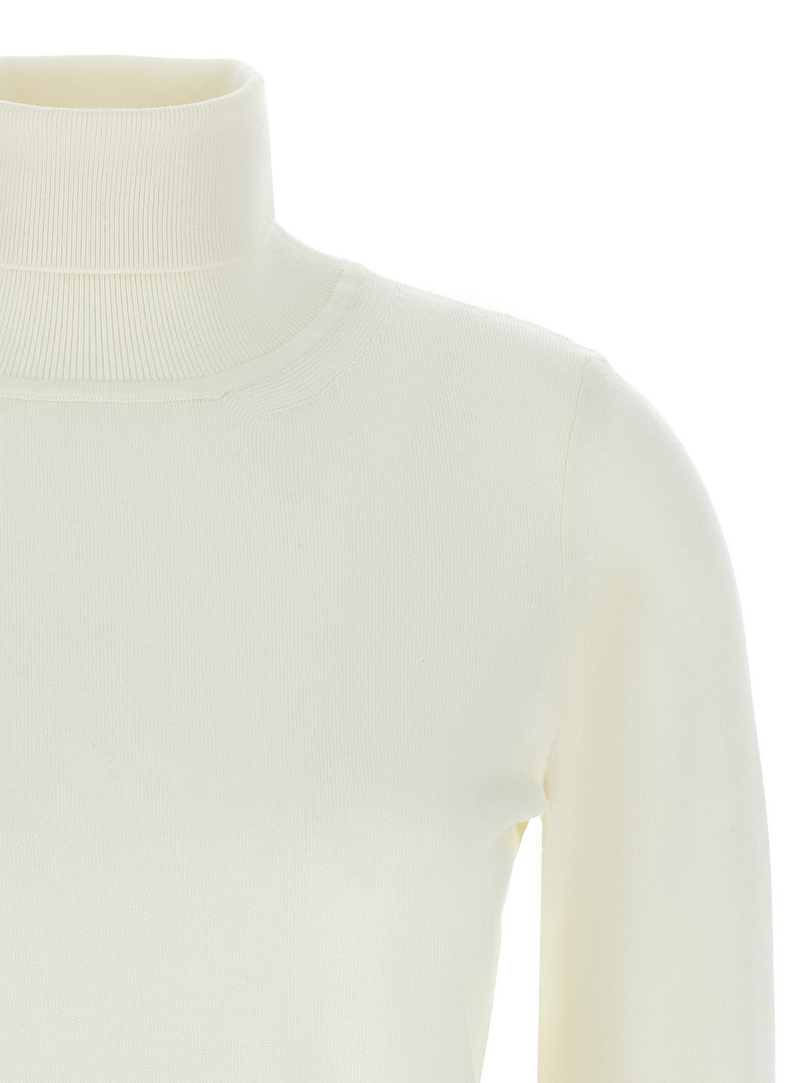 ANTONINO VALENTI Cardigan aus weißer Merinowolle
