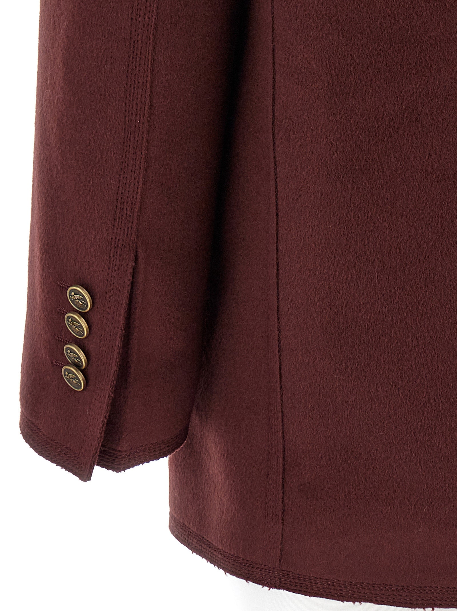 Etro Bordeaux Wollblazer