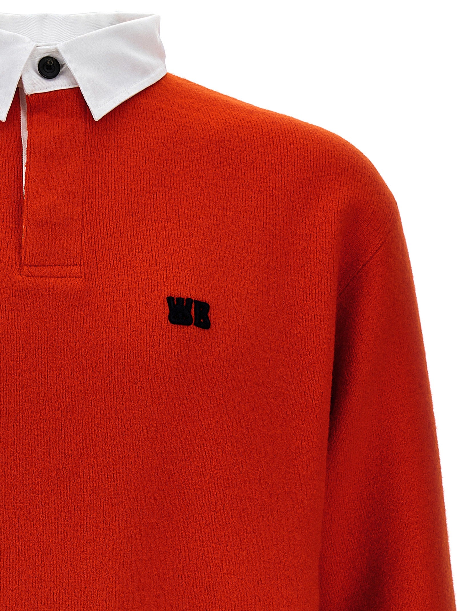 WALES BONNER Mehrfarbiges Woll-Poloshirt