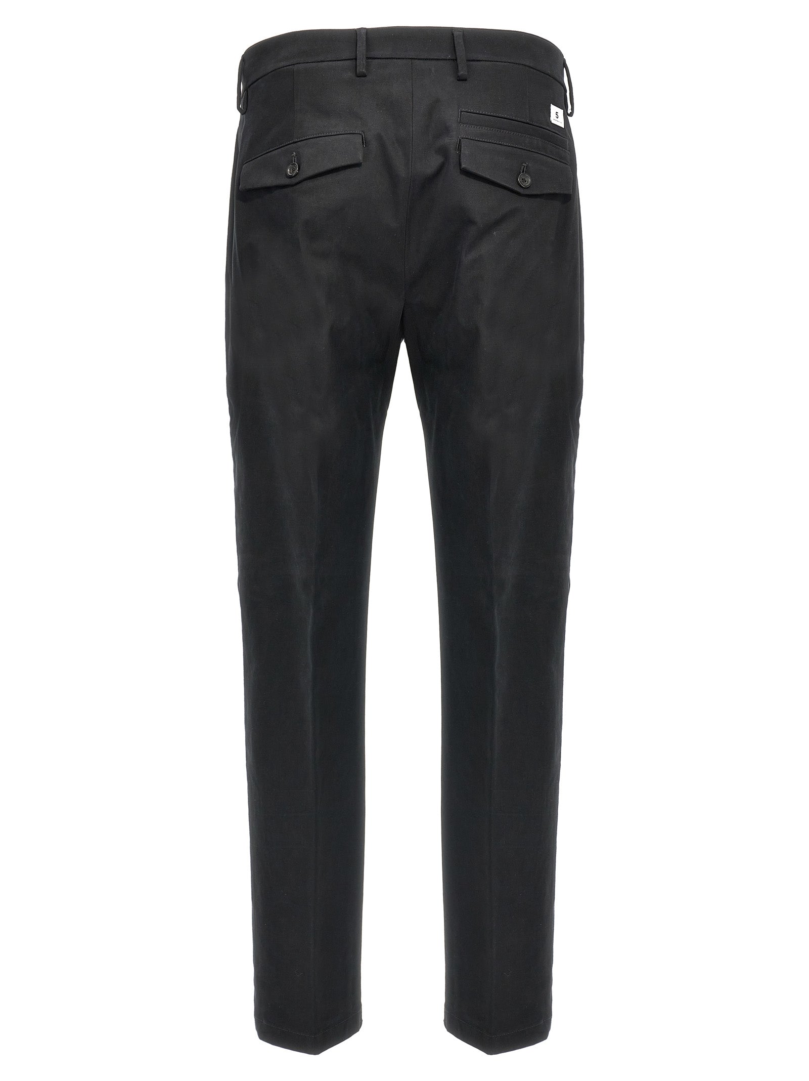 Department 5 Schwarze Baumwoll-Freizeithose