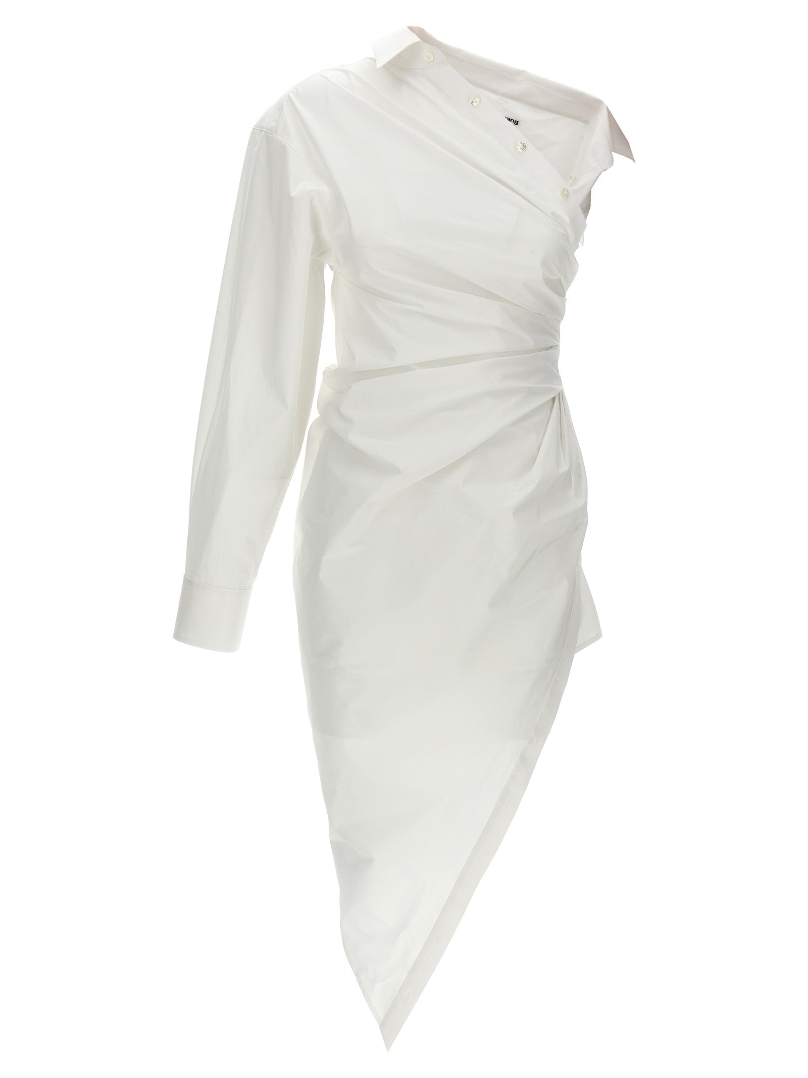 Alexander Wang Weißes Baumwoll-Kurzkleid