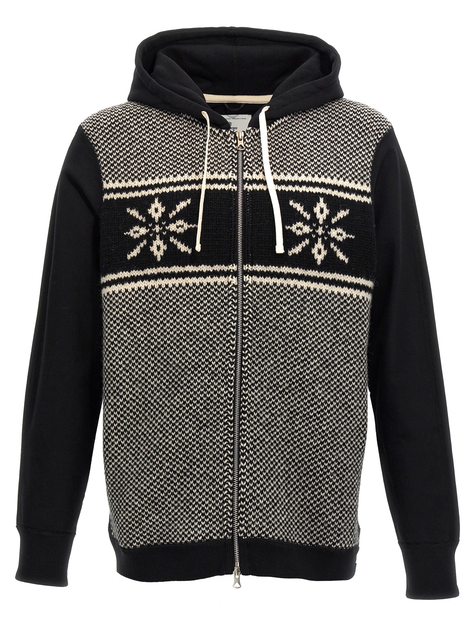 Junya Watanabe Zweifarbiger Baumwollpullover