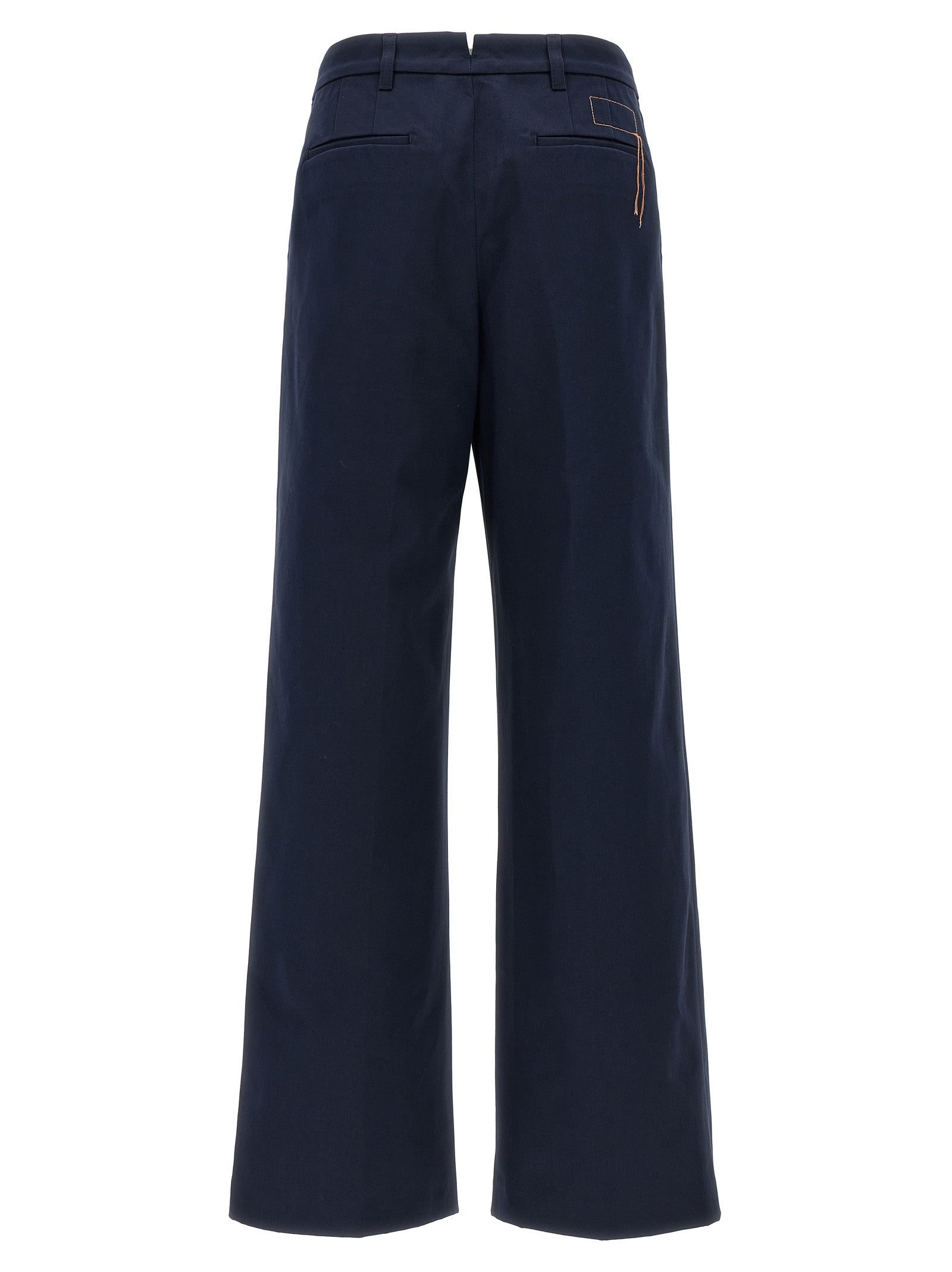 Fortela Blaue Baumwoll-Freizeithose