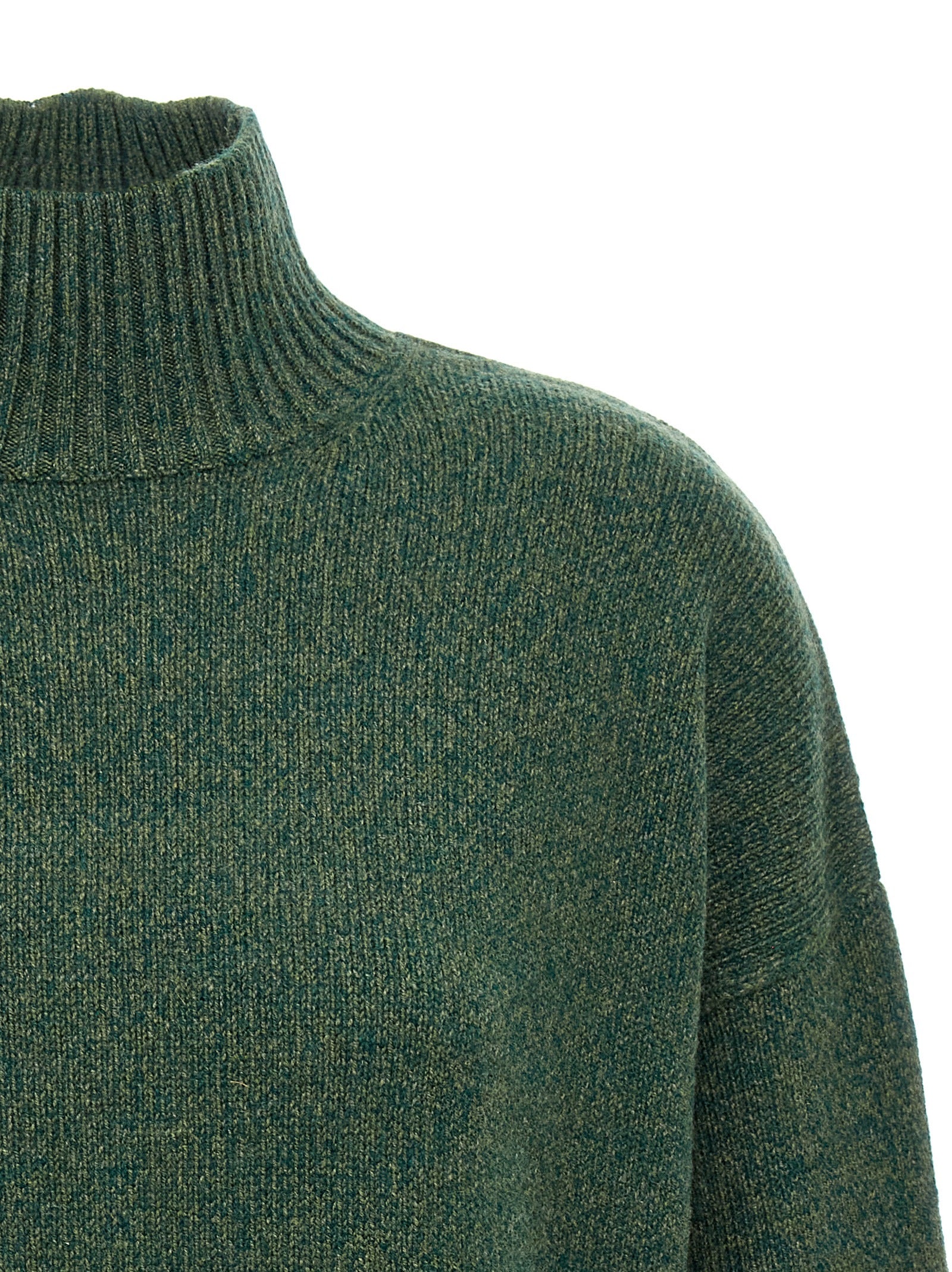 Victoria Beckham Zweifarbige Wollstrickjacke