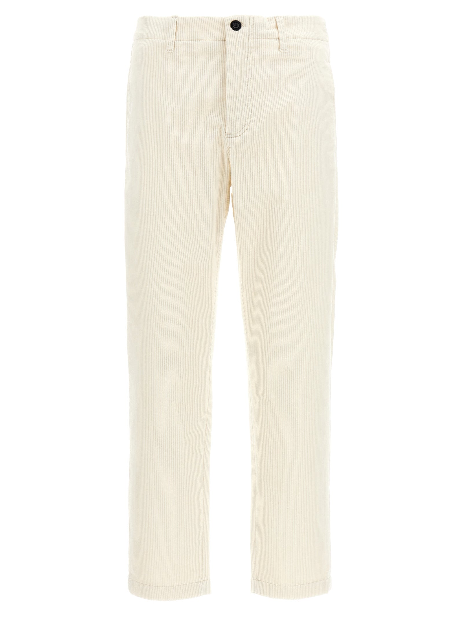 Department 5 Weiße Baumwollhose im Casual-Look