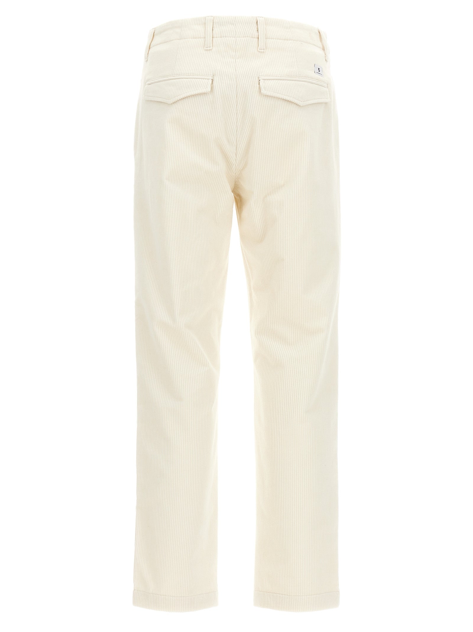 Department 5 Weiße Baumwollhose im Casual-Look