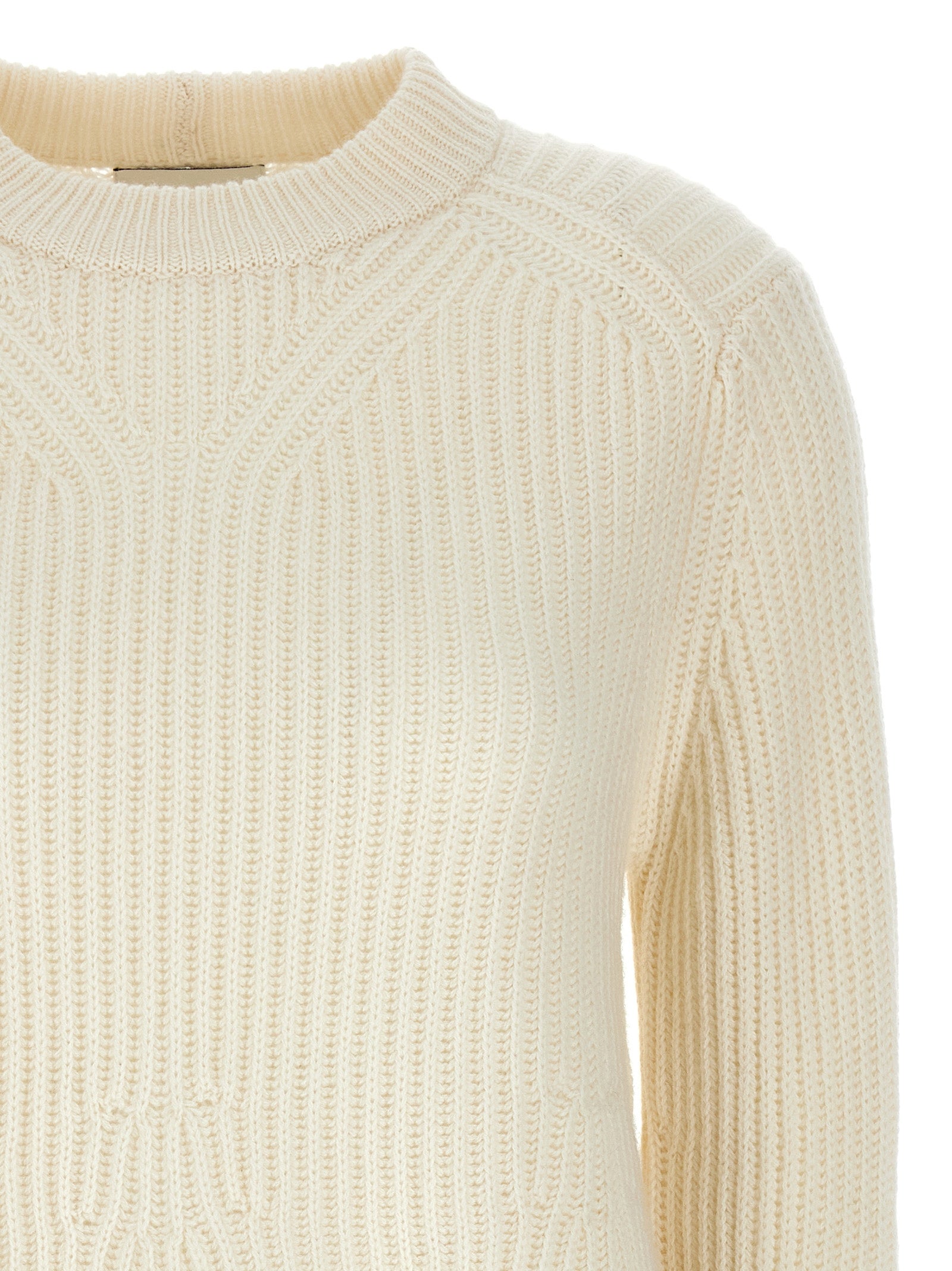Loulou De Saison Weicher Kaschmir-Cardigan in Weiß