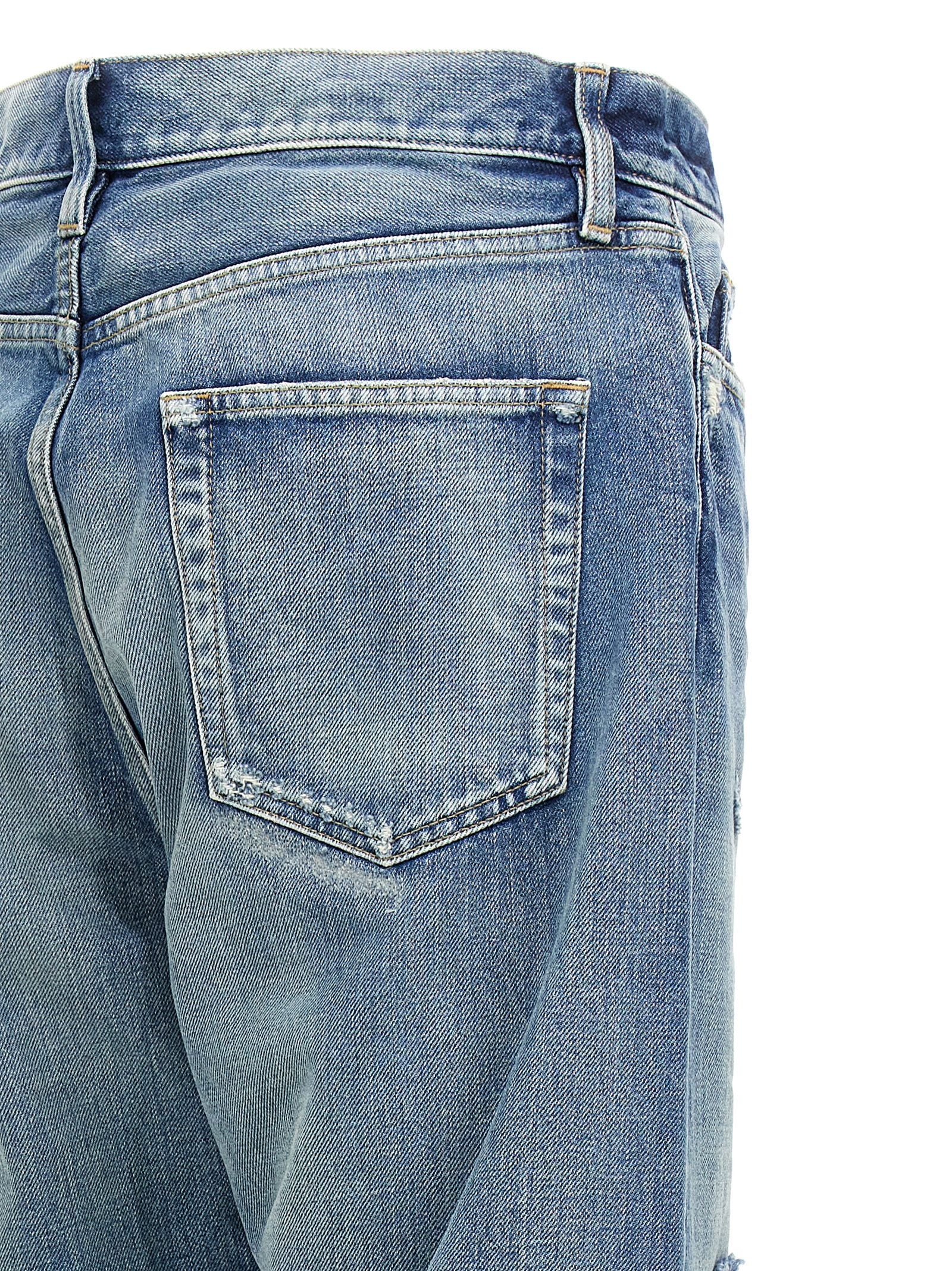 Fear Of God Blaue Jeans aus Baumwolle im geraden Schnitt