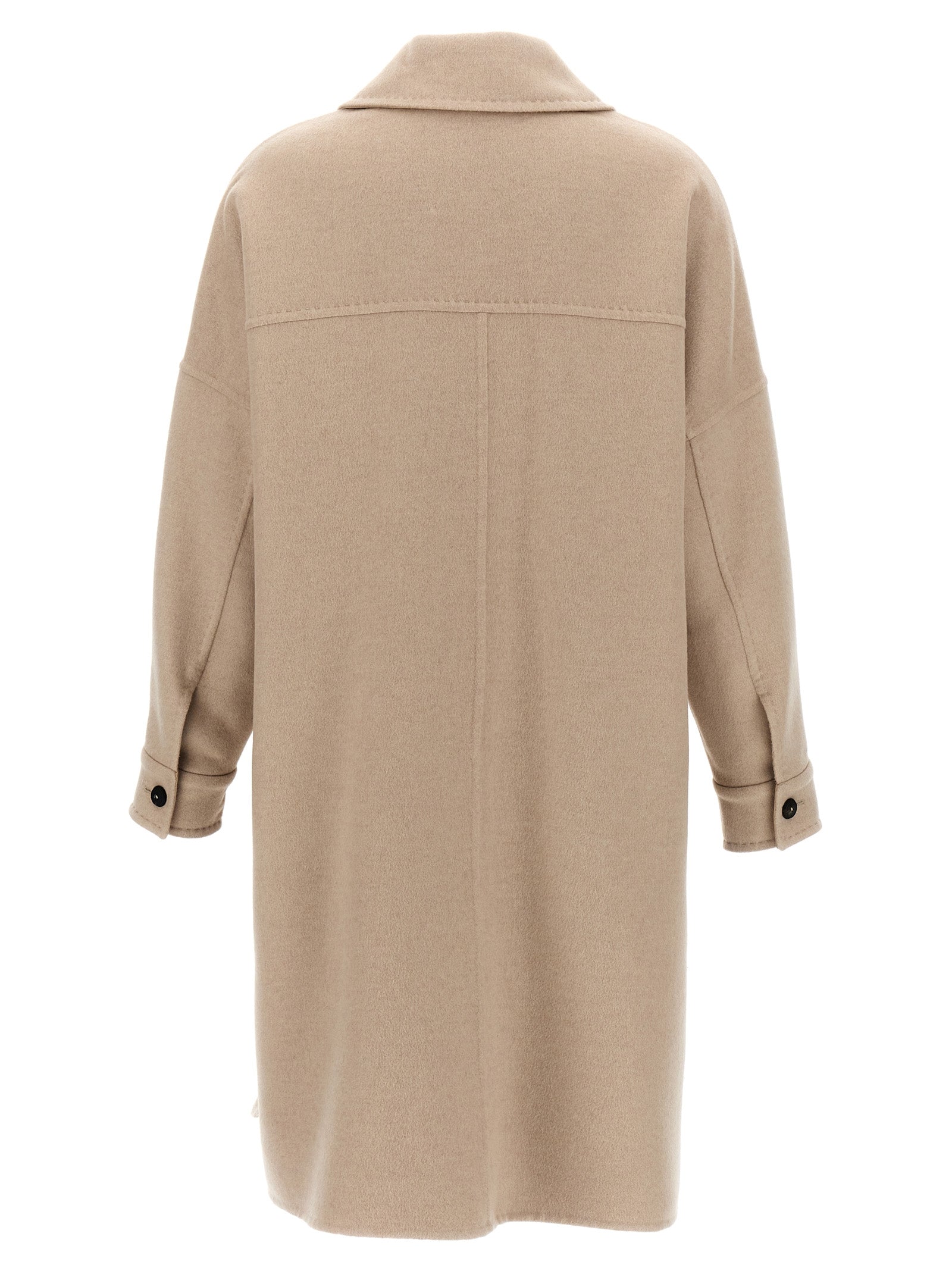 Max Mara Beiger Kaschmir-Mantel