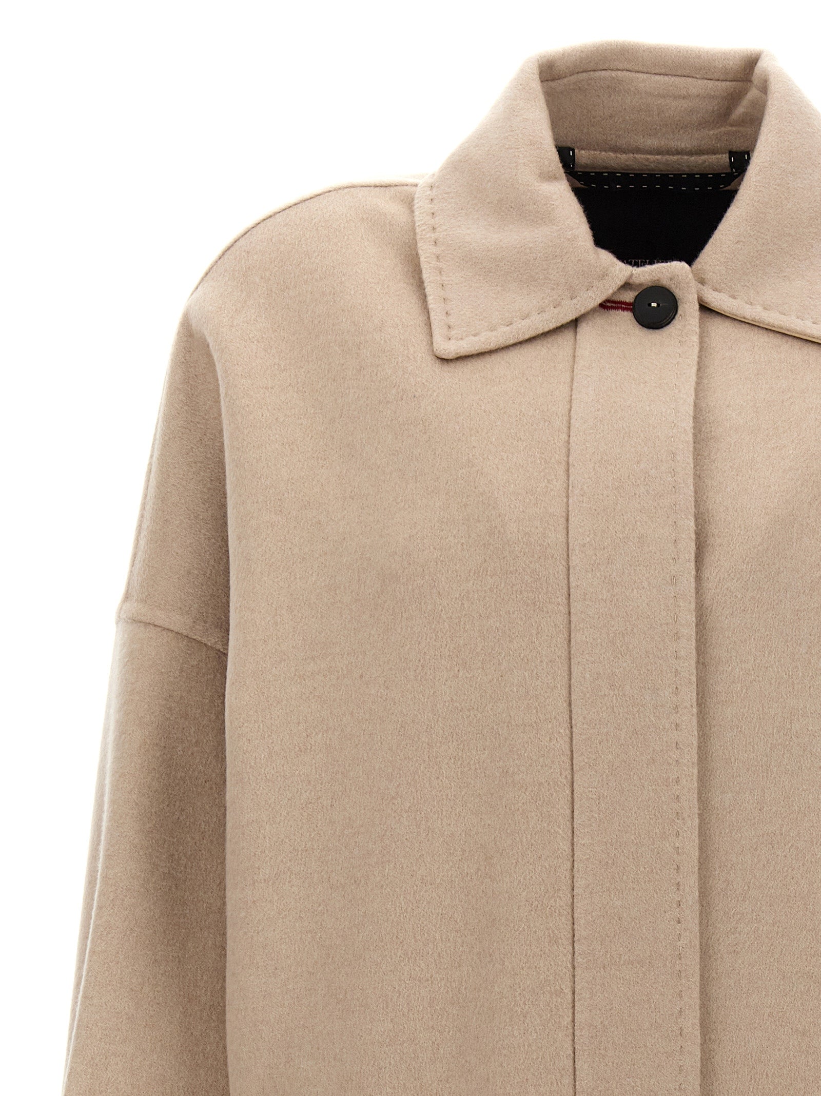 Max Mara Beiger Kaschmir-Mantel
