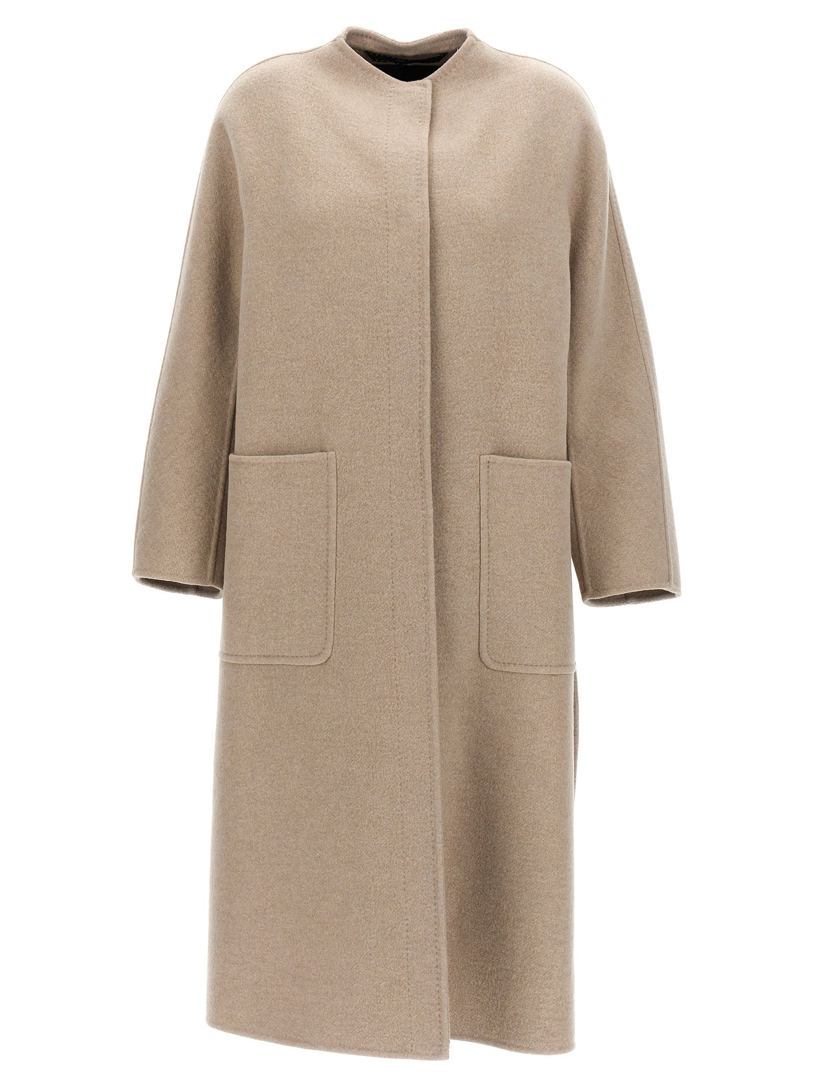 Max Mara Beiger Kaschmir-Mantel