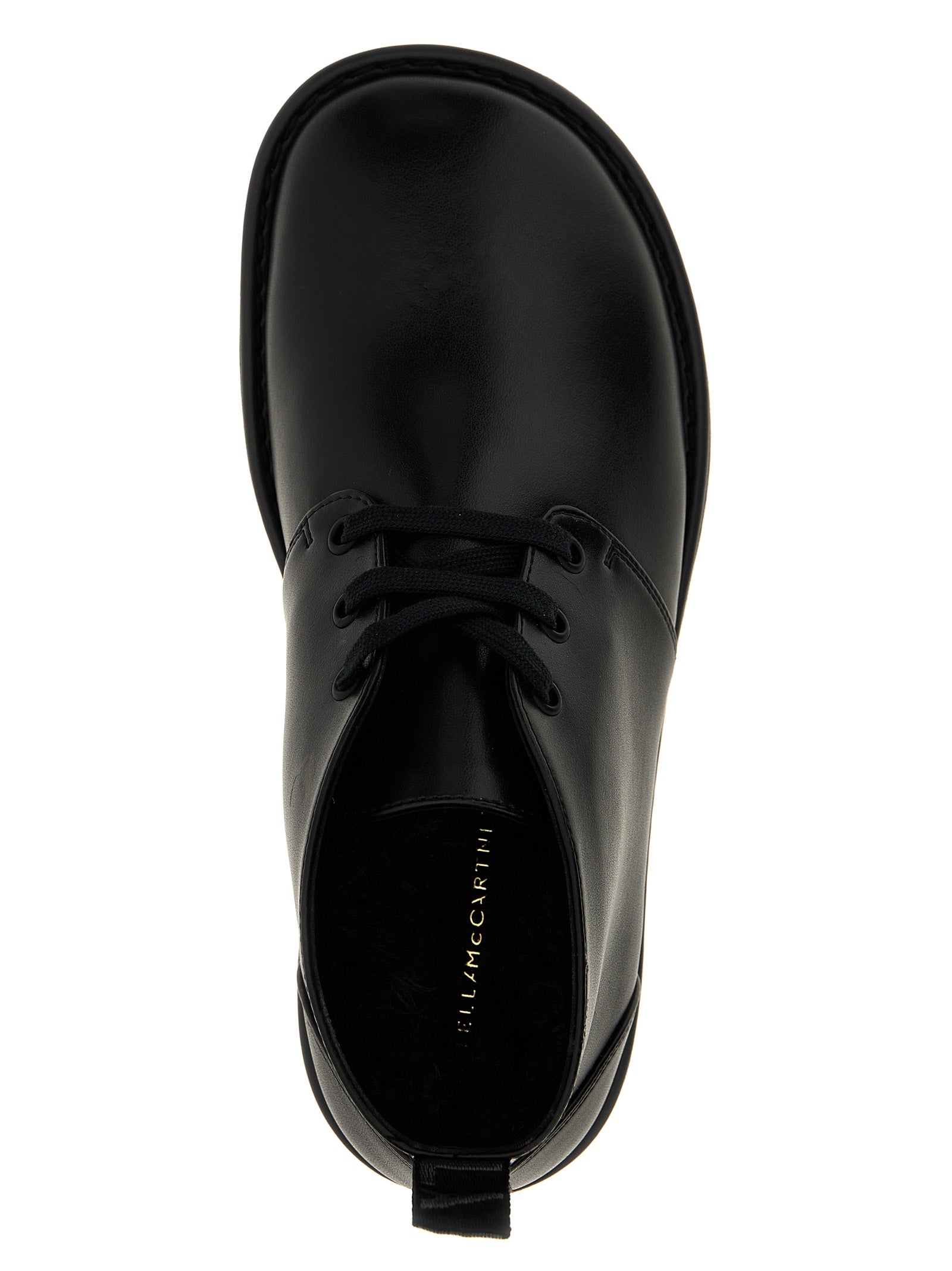 Stella McCartney Schwarze Stiefeletten aus Polyethylen