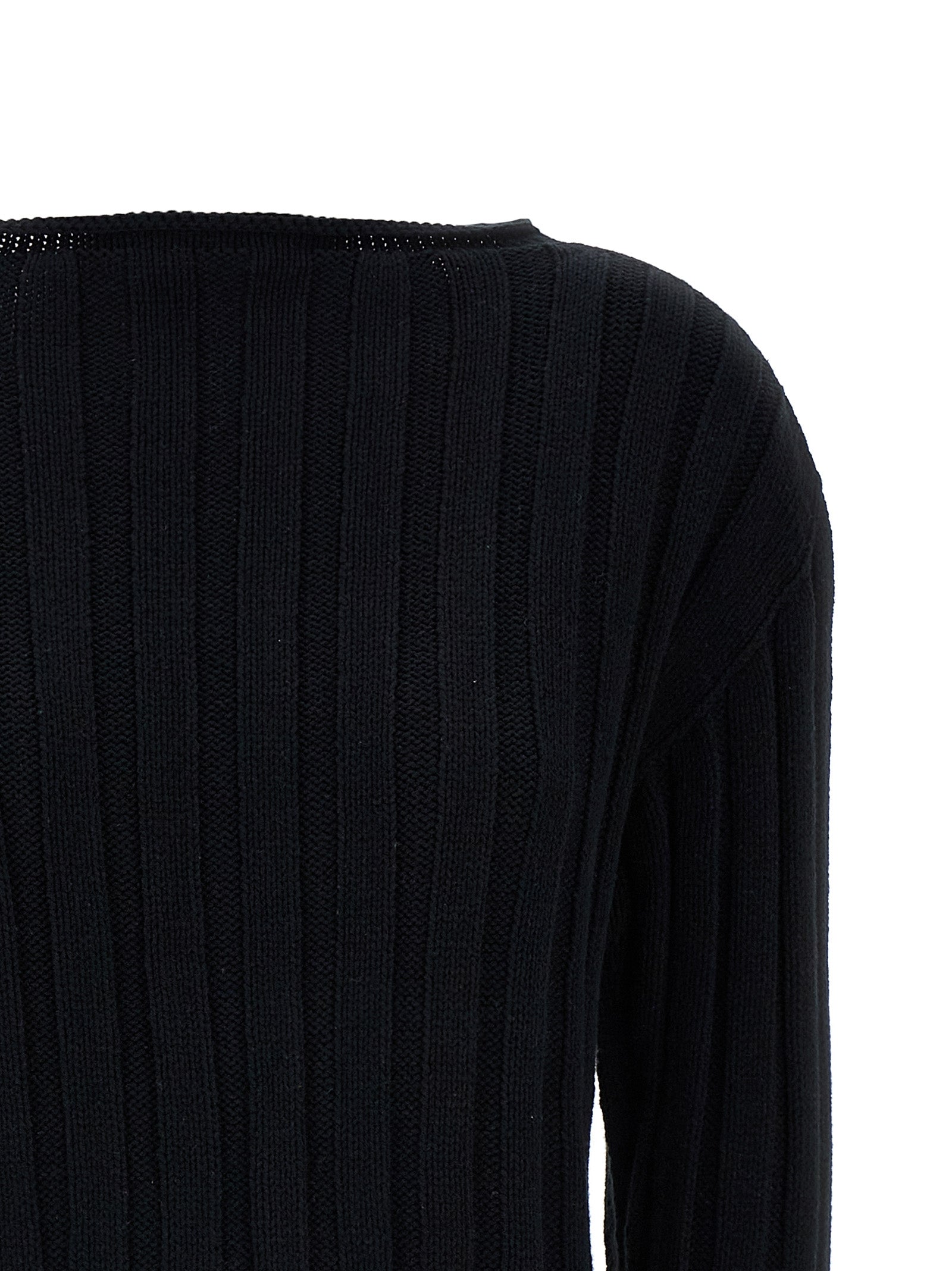 Issey Miyake Baumwoll-Cardigan in Zweifarbenoptik